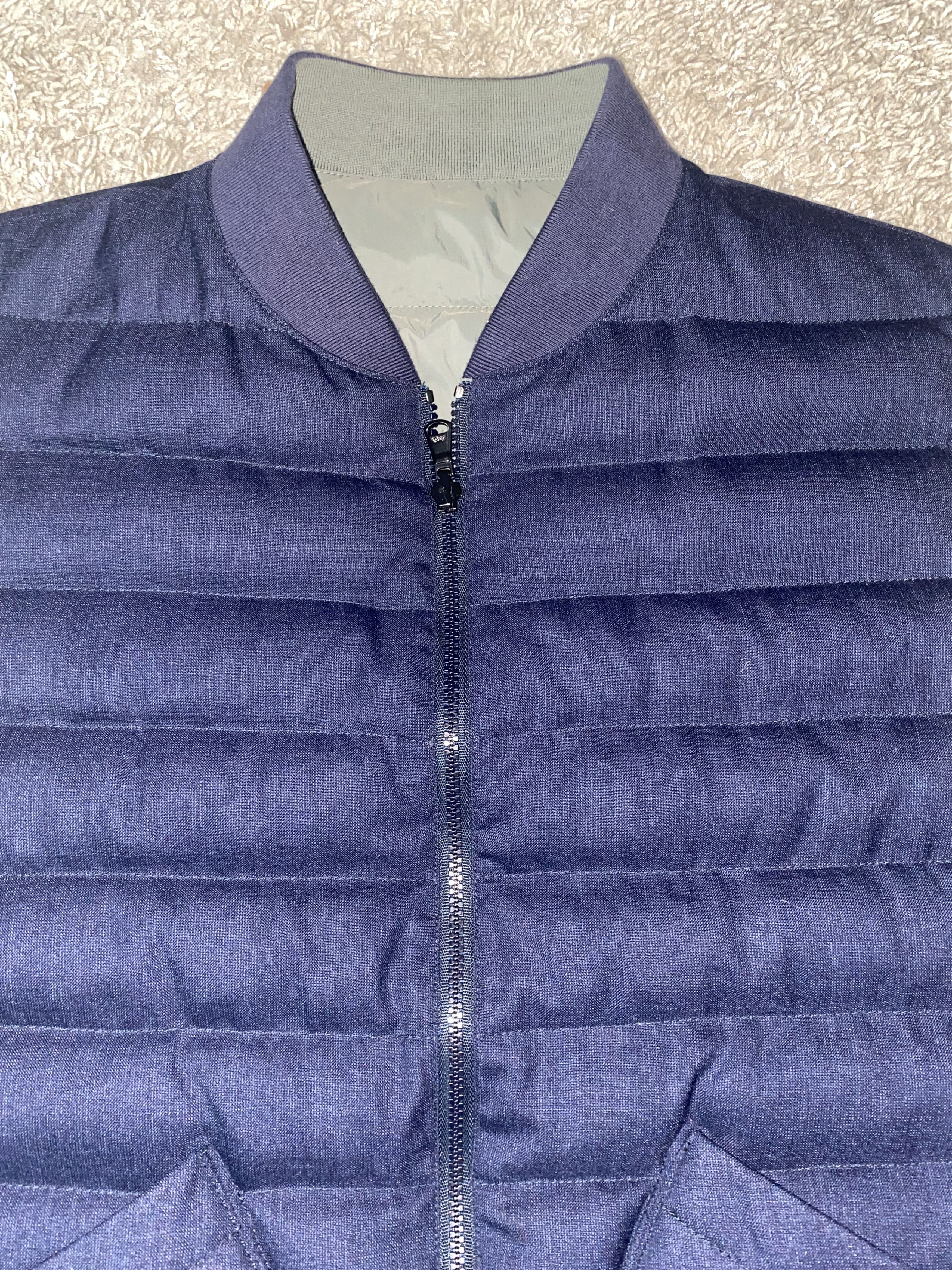 Brunello Cucinelli Reversible Quilted Padded Vest Jacket Size US XXL / EU 58 / 5 - 2 Thumbnail
