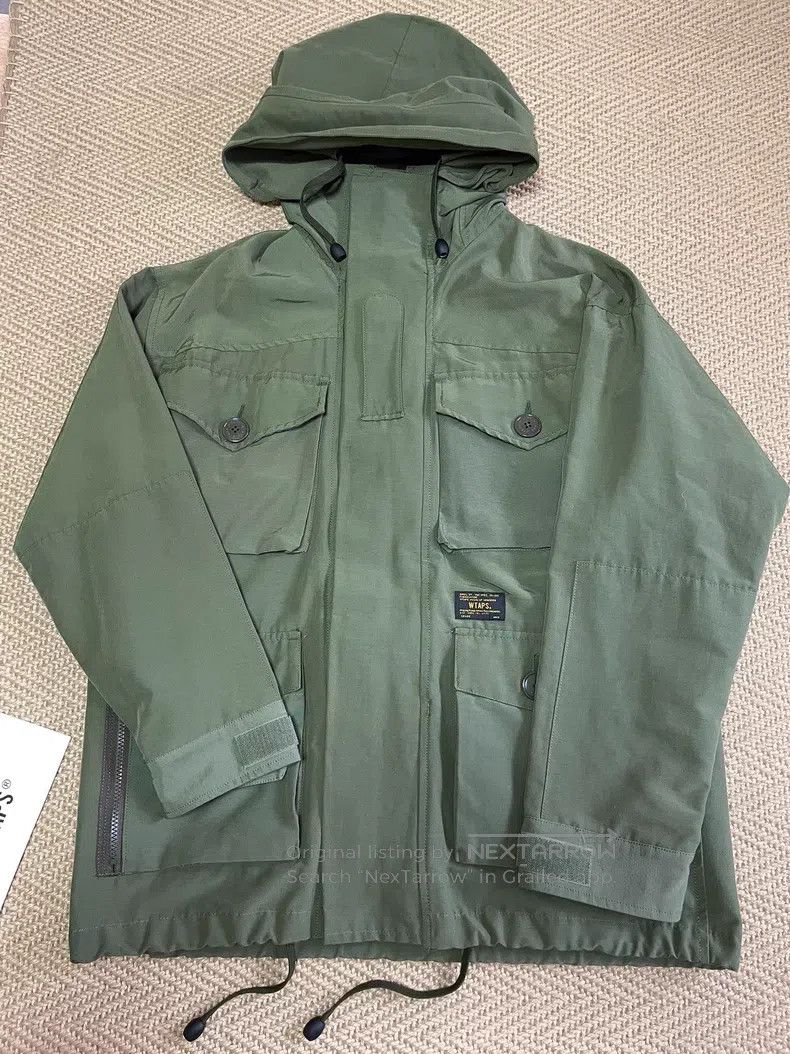 Wtaps Wtaps Zippered hooded four-pocket work jacket Size US M / EU 48-50 / 2 - 1 Thumbnail