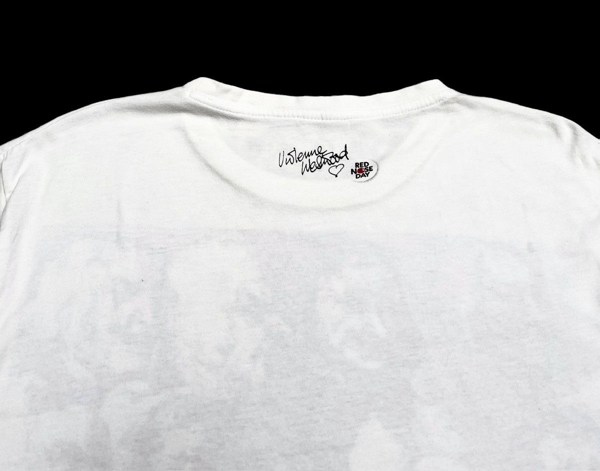 Vivienne Westwood Rare Design Vivienne Westwood Comics Relief T-shirt 2000s Size US L / EU 52-54 / 3 - 4 Thumbnail
