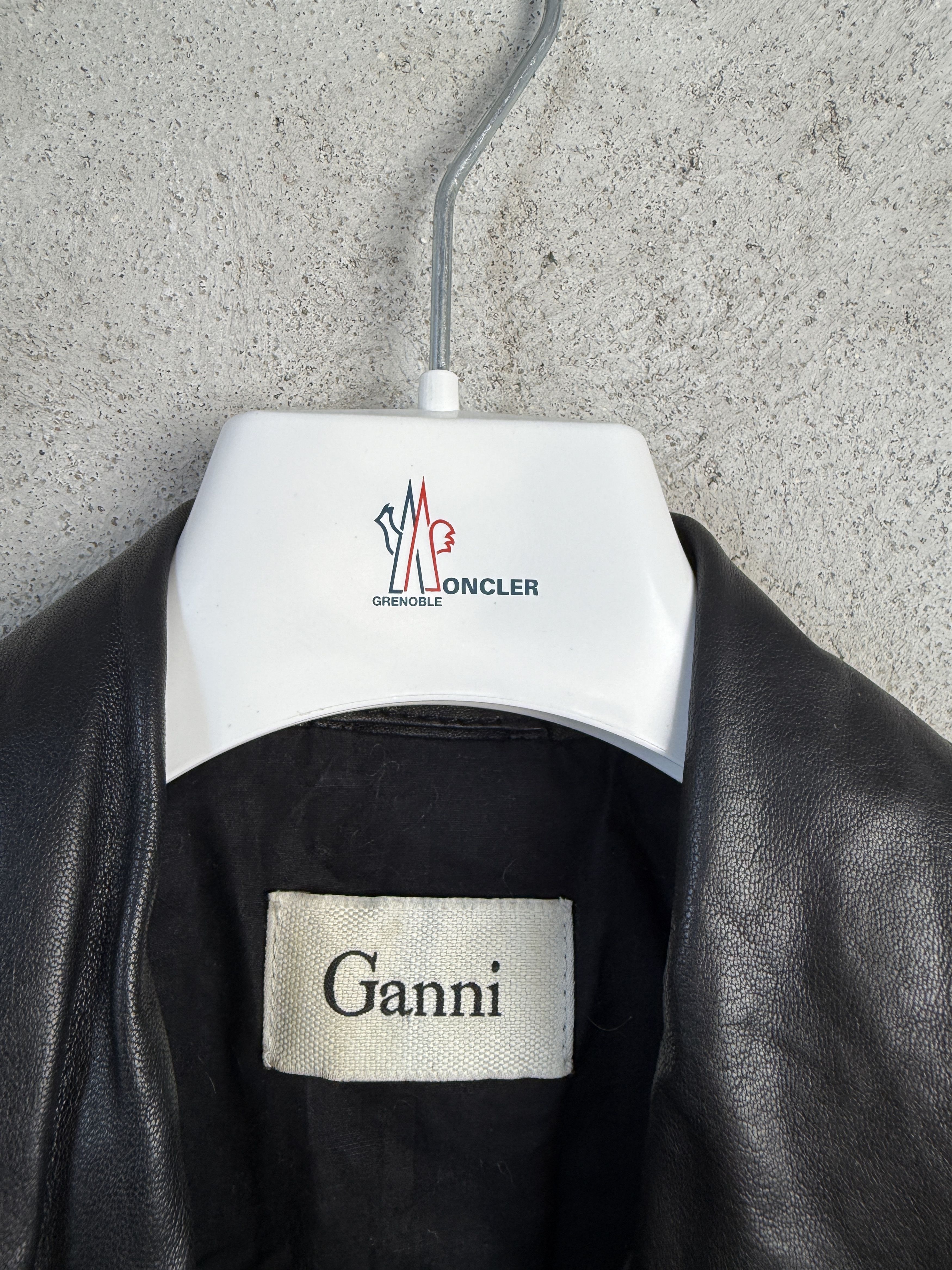 Ganni Ganni Alibaba Leather jacket biker casual vintage Size S / US 4 / IT 40 - 3 Thumbnail