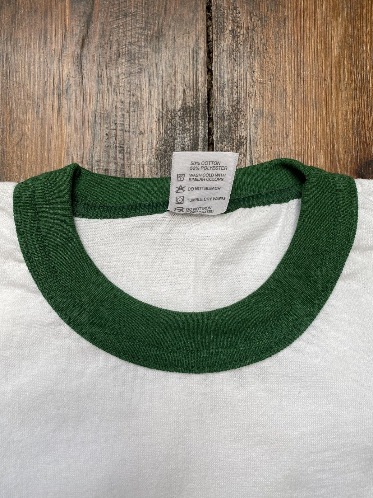 Augusta Sportswear LOT 7 50/50 Jersey Knit Ringer T-Shirts #710 Size US M / EU 48-50 / 2 - 9 Thumbnail