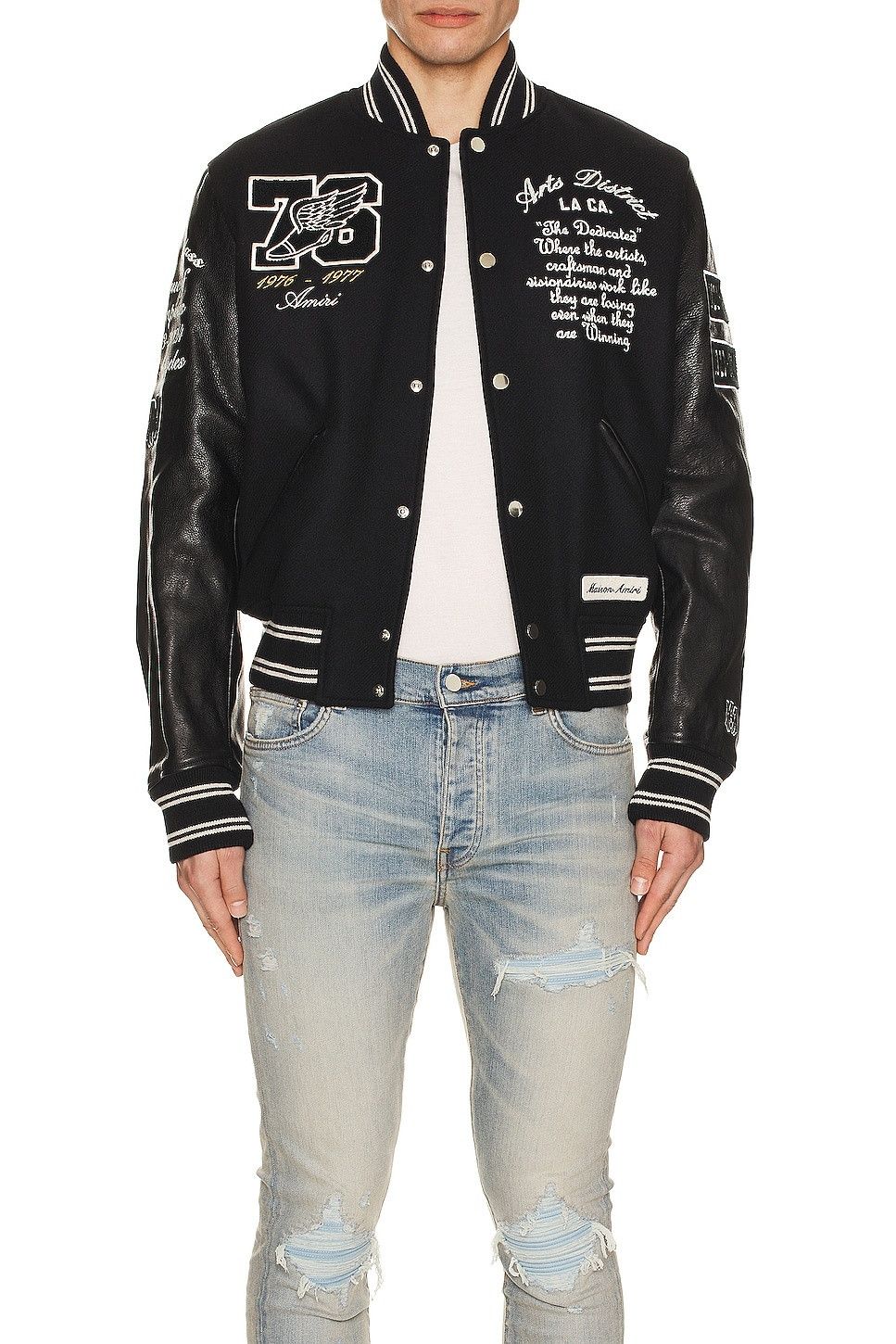 Amiri o1y0525 Jacket in Black Size US M / EU 48-50 / 2 - 5 Thumbnail