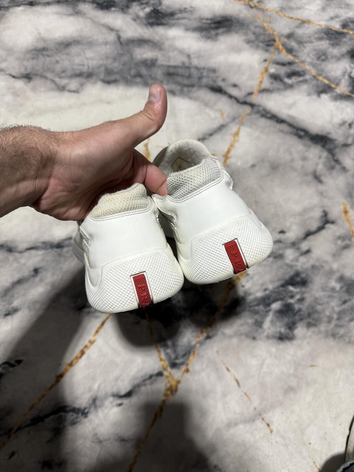 Prada Prada Americas Cup Triple White - Sz8US Size US 8 / EU 41 - 5 Thumbnail