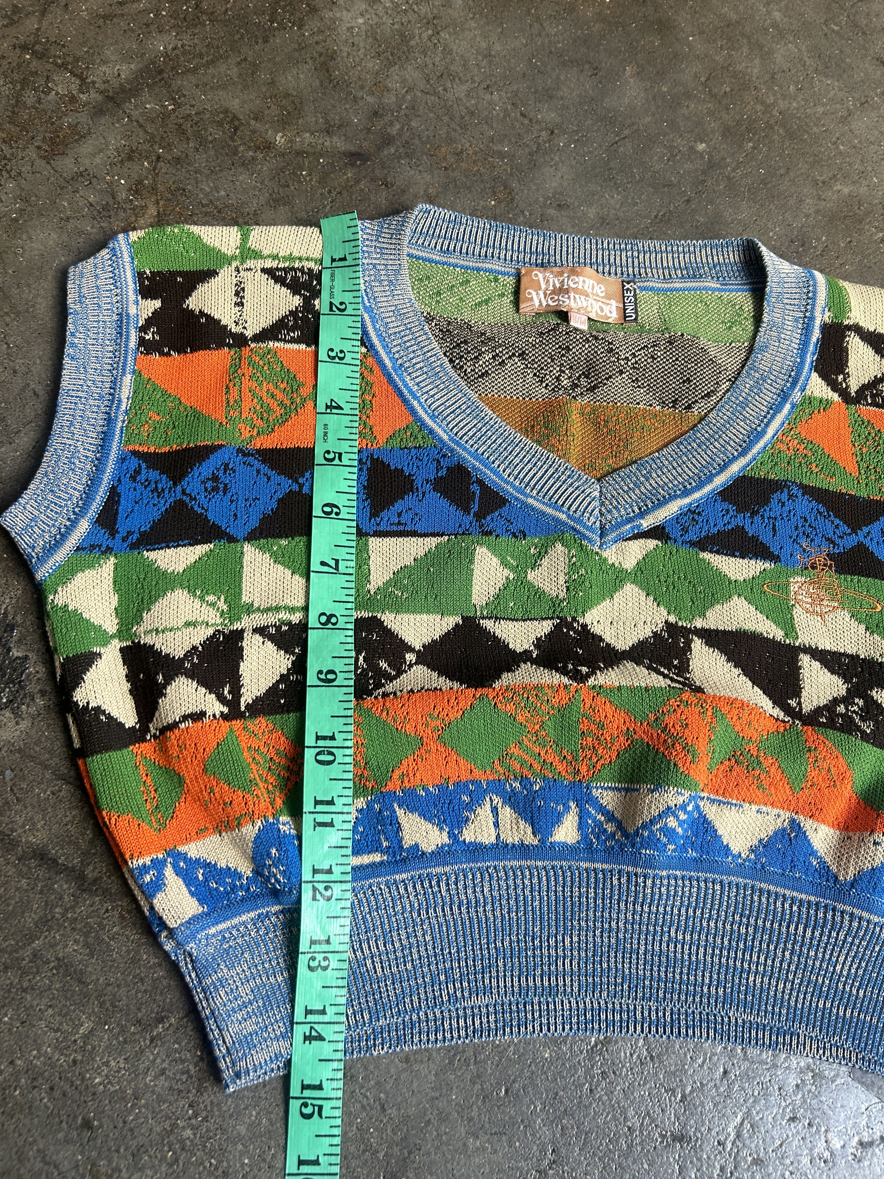 Vivienne Westwood UNISEX S/S 2020 Knit Cotton Crop Top Vest Size US M / EU 48-50 / 2 - 8 Thumbnail