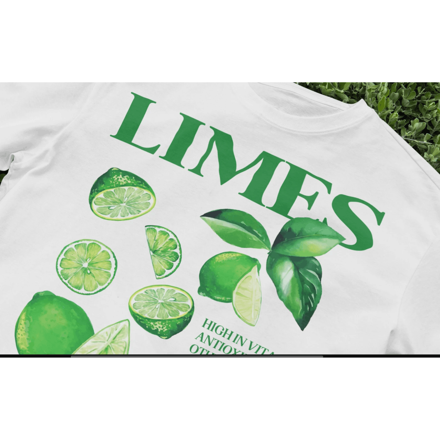 Japanese Brand × Vintage Lime TShirt, Aesthetic Fruit Shirt, Fruit Shirt, Simple Tee Size US L / EU 52-54 / 3 - 2 Thumbnail