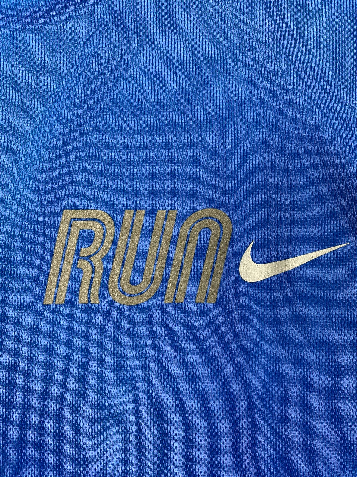 Nike × Vintage Vintage 00s Nike Run Dri Fit Drill Long Sleeve Size US XL / EU 56 / 4 - 13 Thumbnail