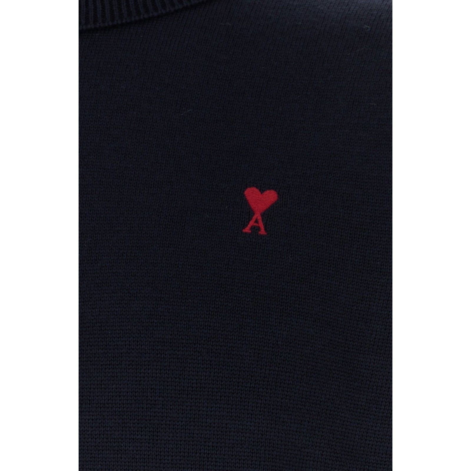 AMI AMI Midnight Blue Wool Sweater New & Authentic (Men's size:S Size US S / EU 44-46 / 1 - 3 Thumbnail