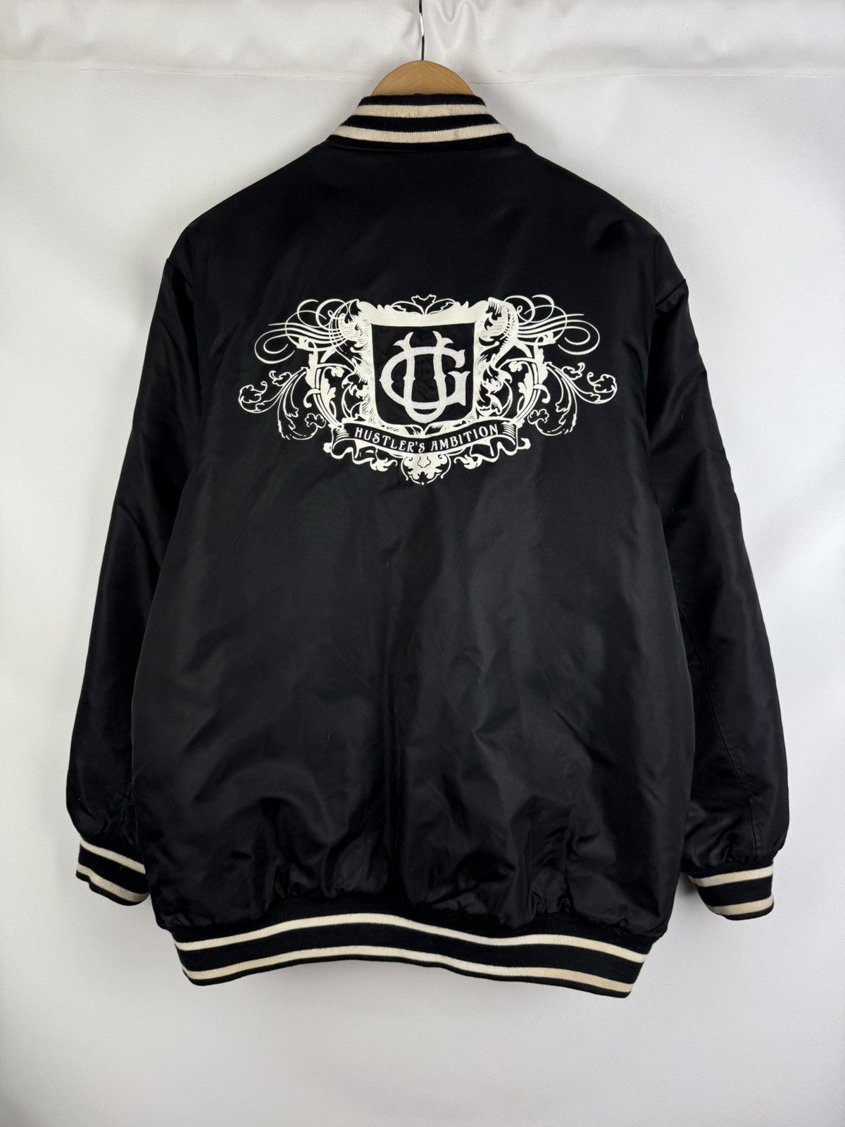 G-Unit G Unit Men’s Rap Hip Hop Varsity Bomber Jacket Size L Nylon Size US L / EU 52-54 / 3 - 15 Thumbnail