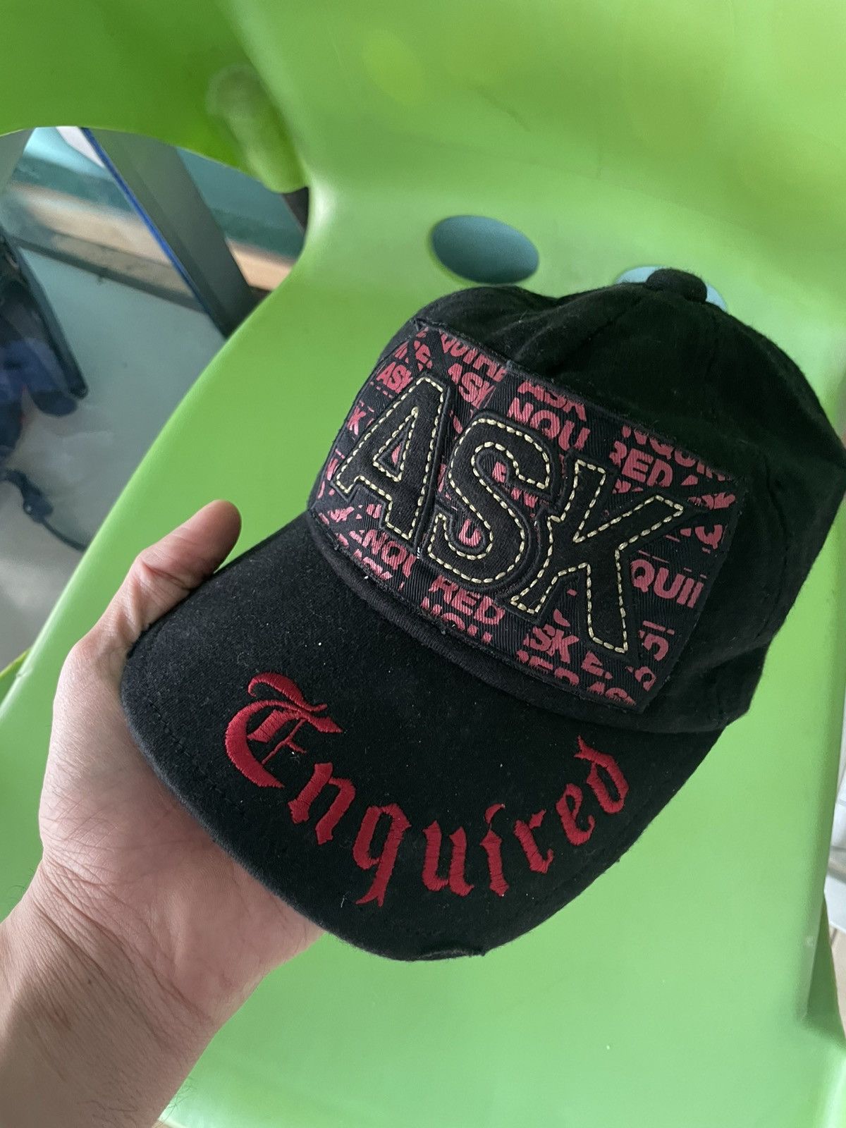 If Six Was Nine Distressed hat ASK ENQUIRED vintage Size ONE SIZE - 1 Thumbnail