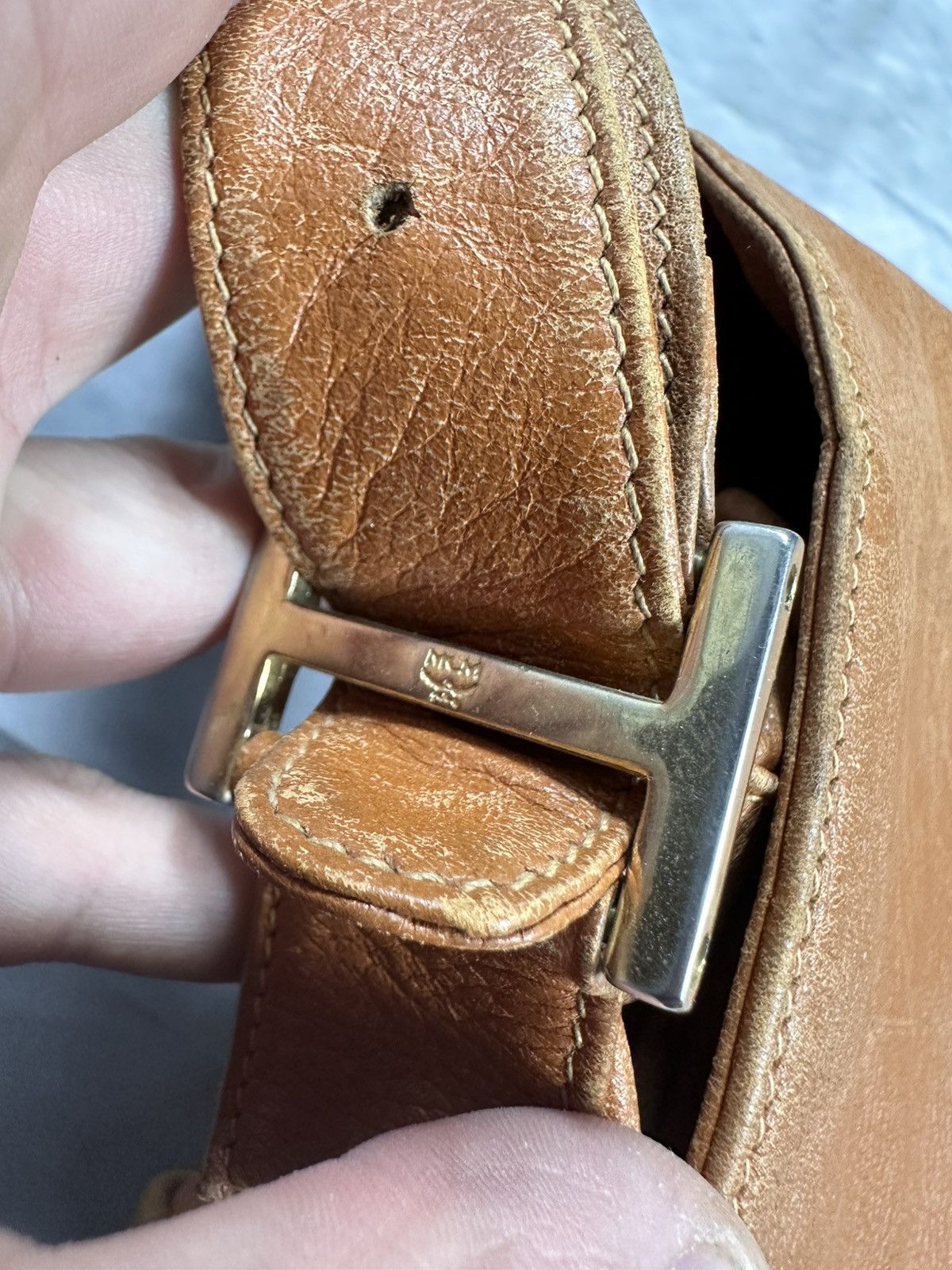 MCM Vintage MCM monogram bag Size ONE SIZE - 4 Thumbnail