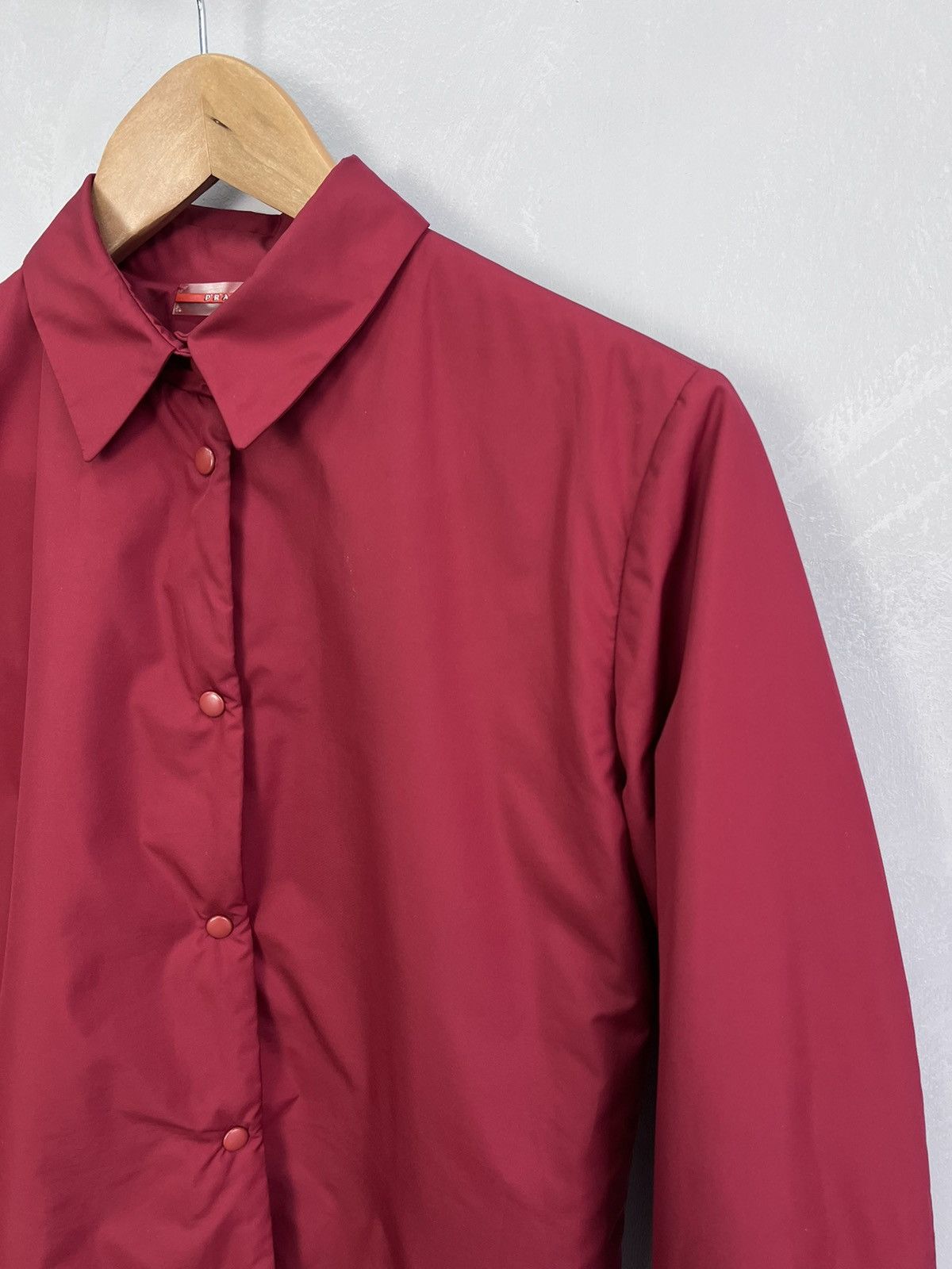 Prada × Vintage Prada Sport Nylon jacket shirt Vintage women's S Size Size S / US 4 / IT 40 - 4 Thumbnail