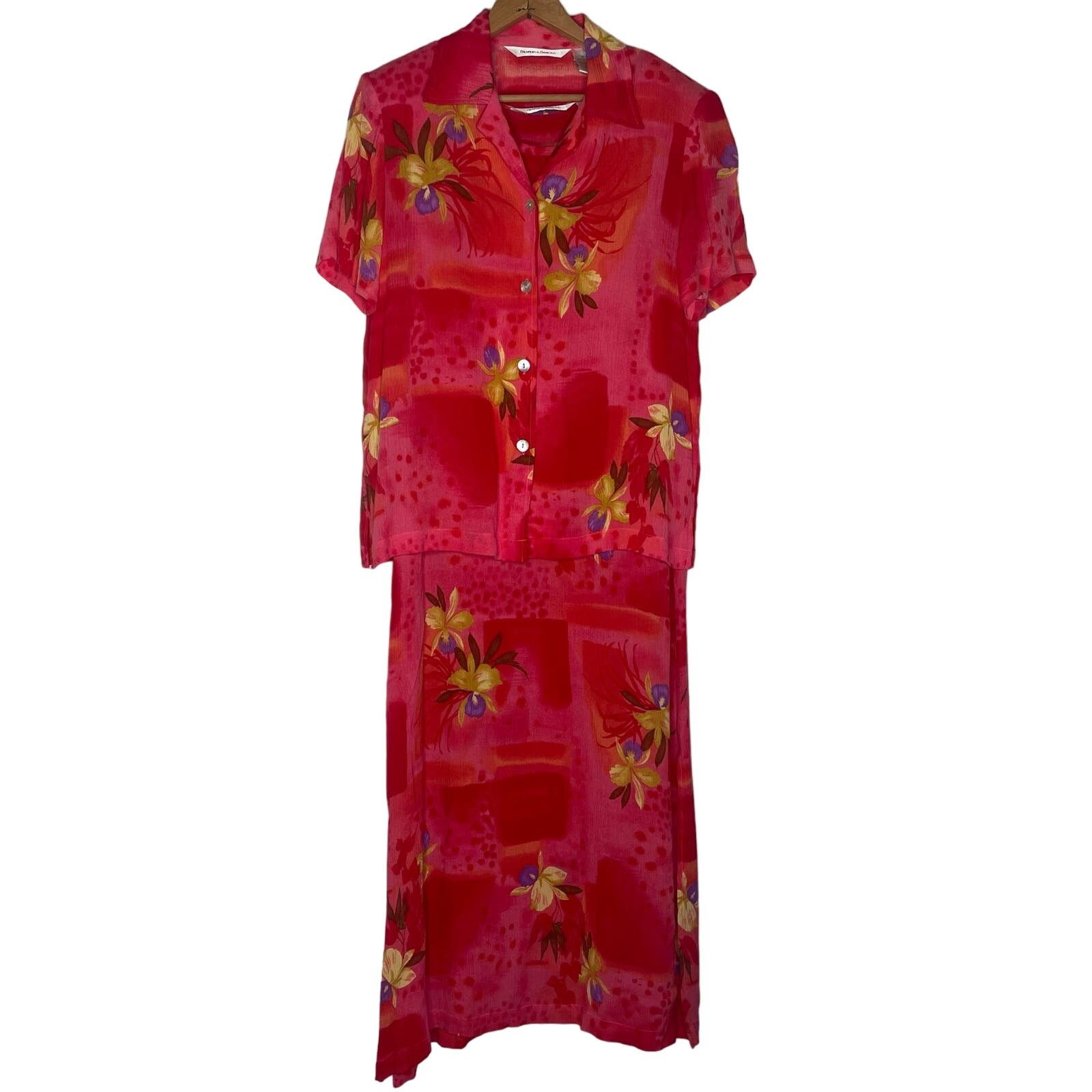 Other NWOT Draper’s & Damon’s Two Piece Rayon Set Size 26" / US 2 / IT 38 - 2 Thumbnail