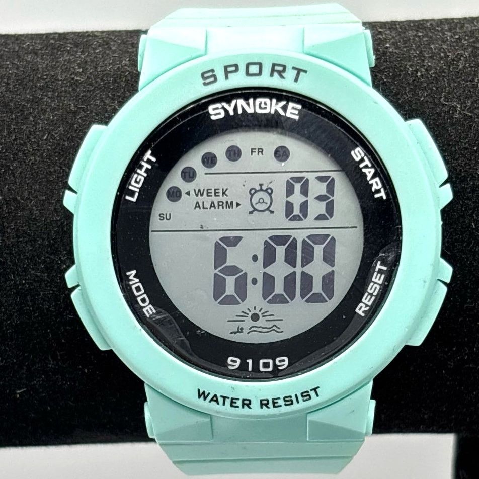 Other Turquoise Synoke Digital Men's Watch Size ONE SIZE - 1 Thumbnail