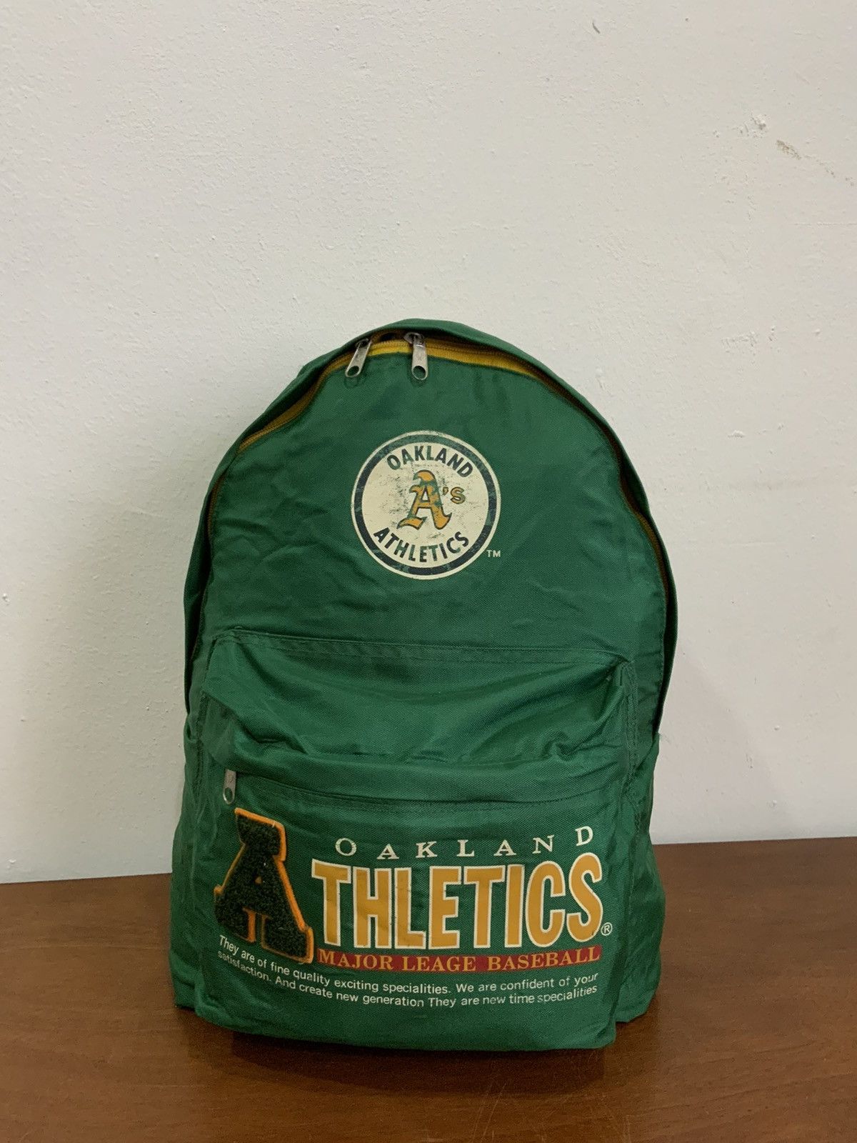 MLB Vintage Oakland Atheltics Bagpack Size ONE SIZE - 2 Thumbnail