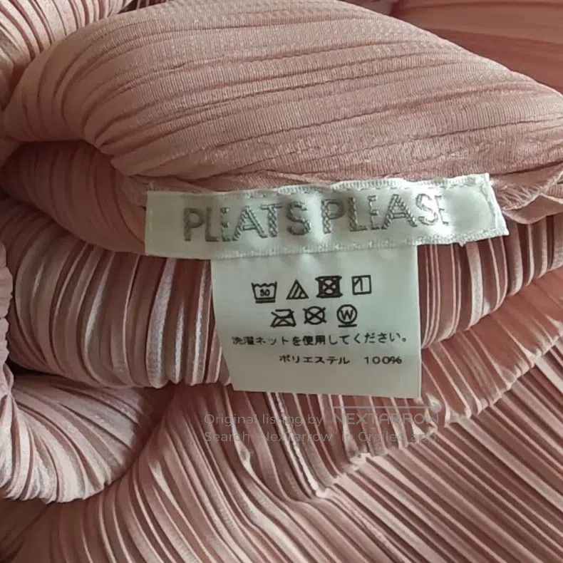 Issey Miyake Issey Miyake Ruffle Dress Cherry Pink Size L / US 10 / IT 46 - 5 Thumbnail