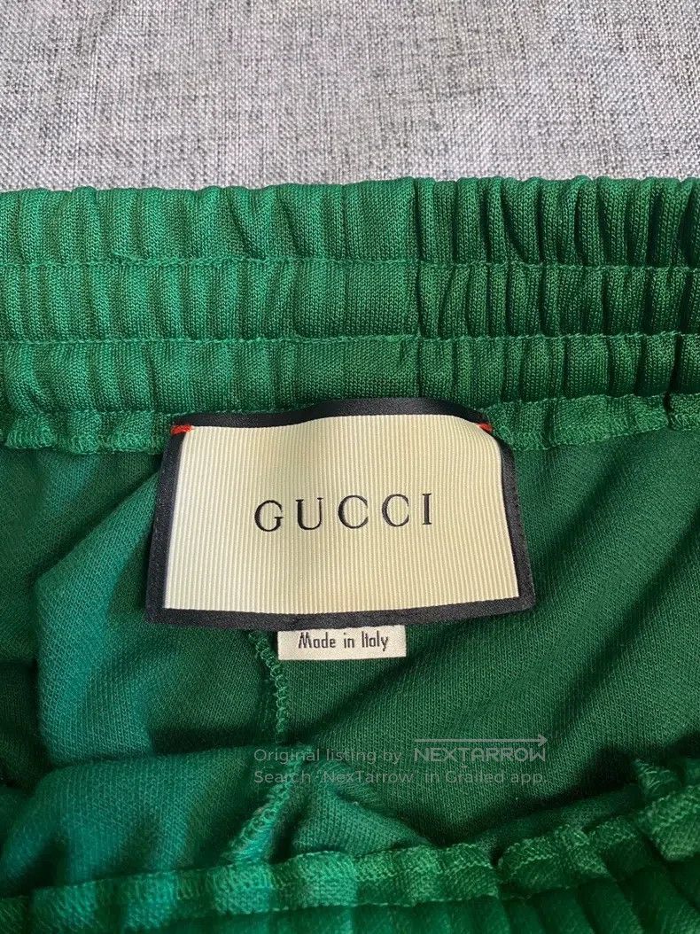 Gucci Gucci SizeM Striped elastic waist tie casual pants Size 42" / US 20 - 7 Thumbnail