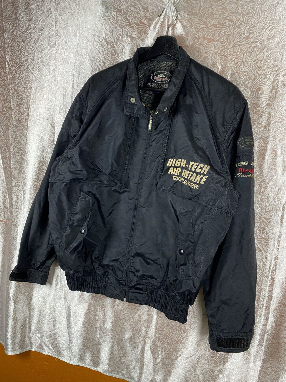 Japanese Brand Kushitani Motorcycle Jacket High-Tech Air Intake Bike Size US XL / EU 56 / 4 - 4 Thumbnail
