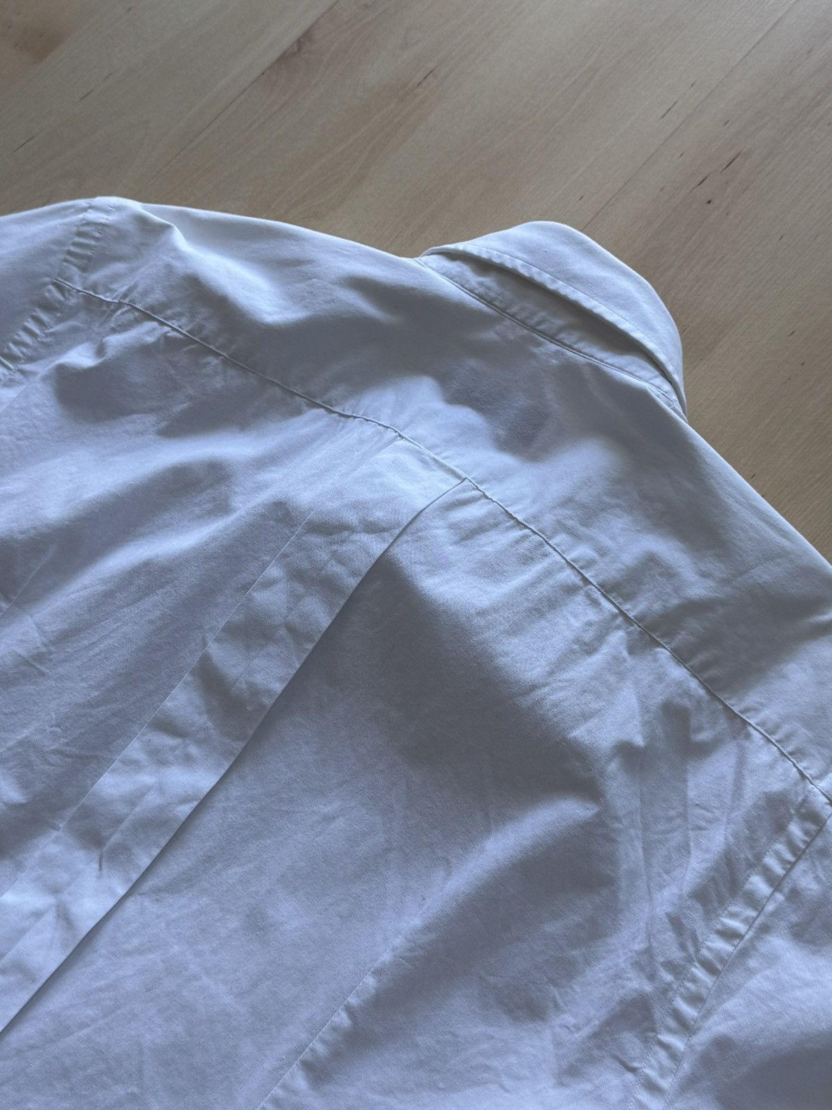 Dolce & Gabbana Dolce & Gabbana gold white classic oxford ls shirt Size US XL / EU 56 / 4 - 6 Thumbnail