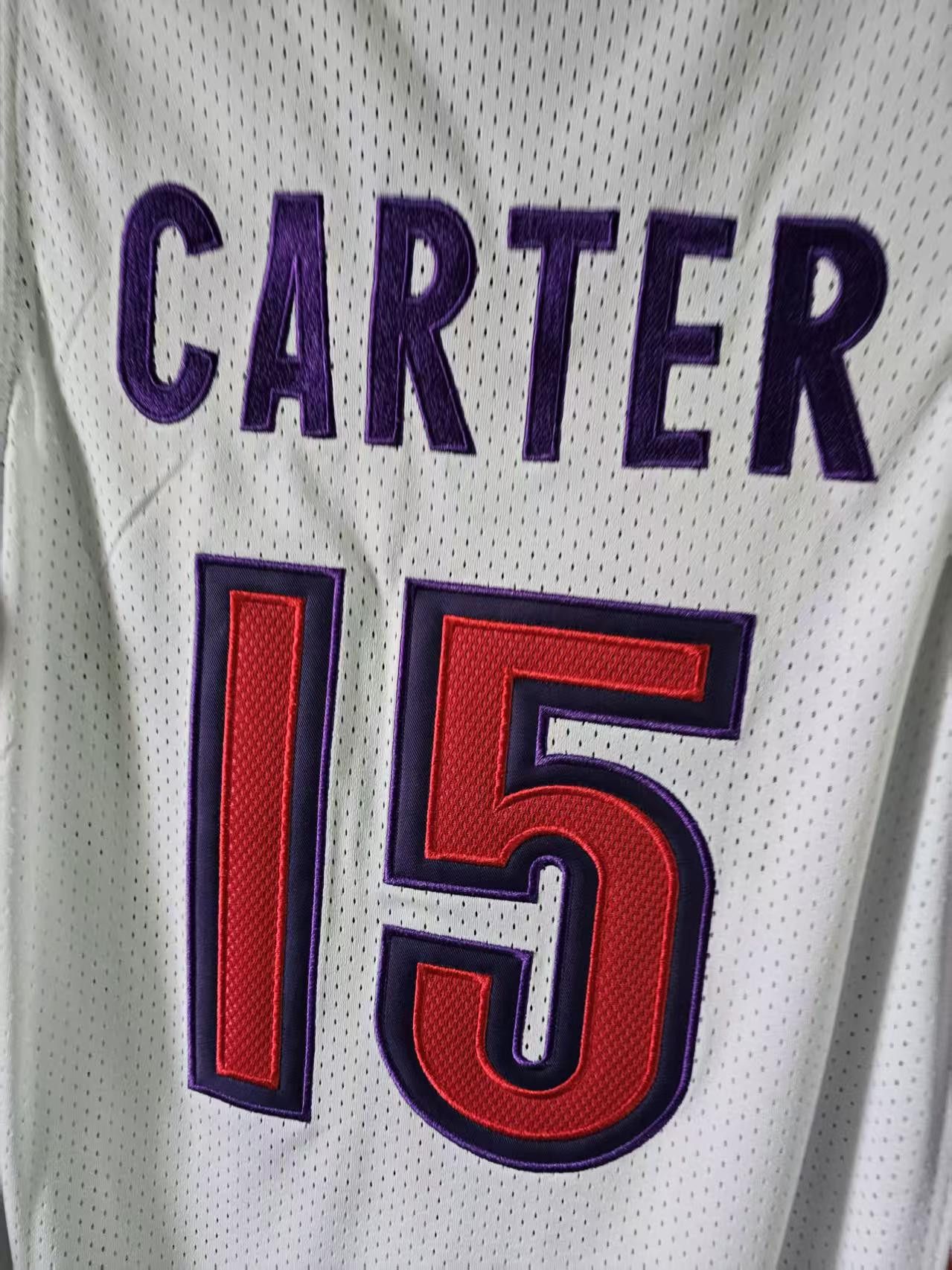 NBA Toronto Raptors Vince Carter Jersey Double Stitched Purpl L Size US L / EU 52-54 / 3 - 4 Thumbnail