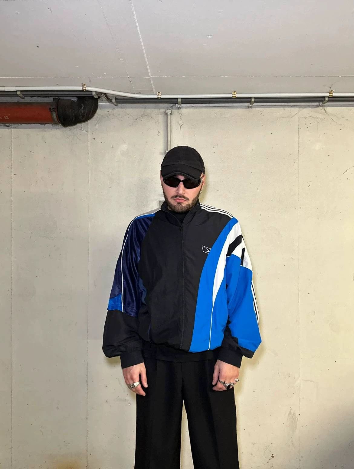 Balenciaga Balenciaga FW21 Silk Panel Zip Shell Jacket S Size US S / EU 44-46 / 1 - 8 Thumbnail