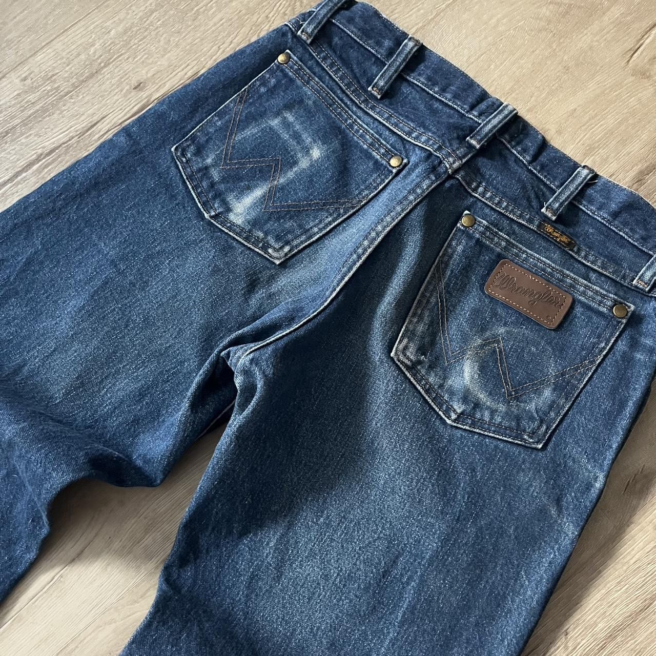 Wrangler Vintage Faded Denim Size US 30 / EU 46 - 2 Thumbnail