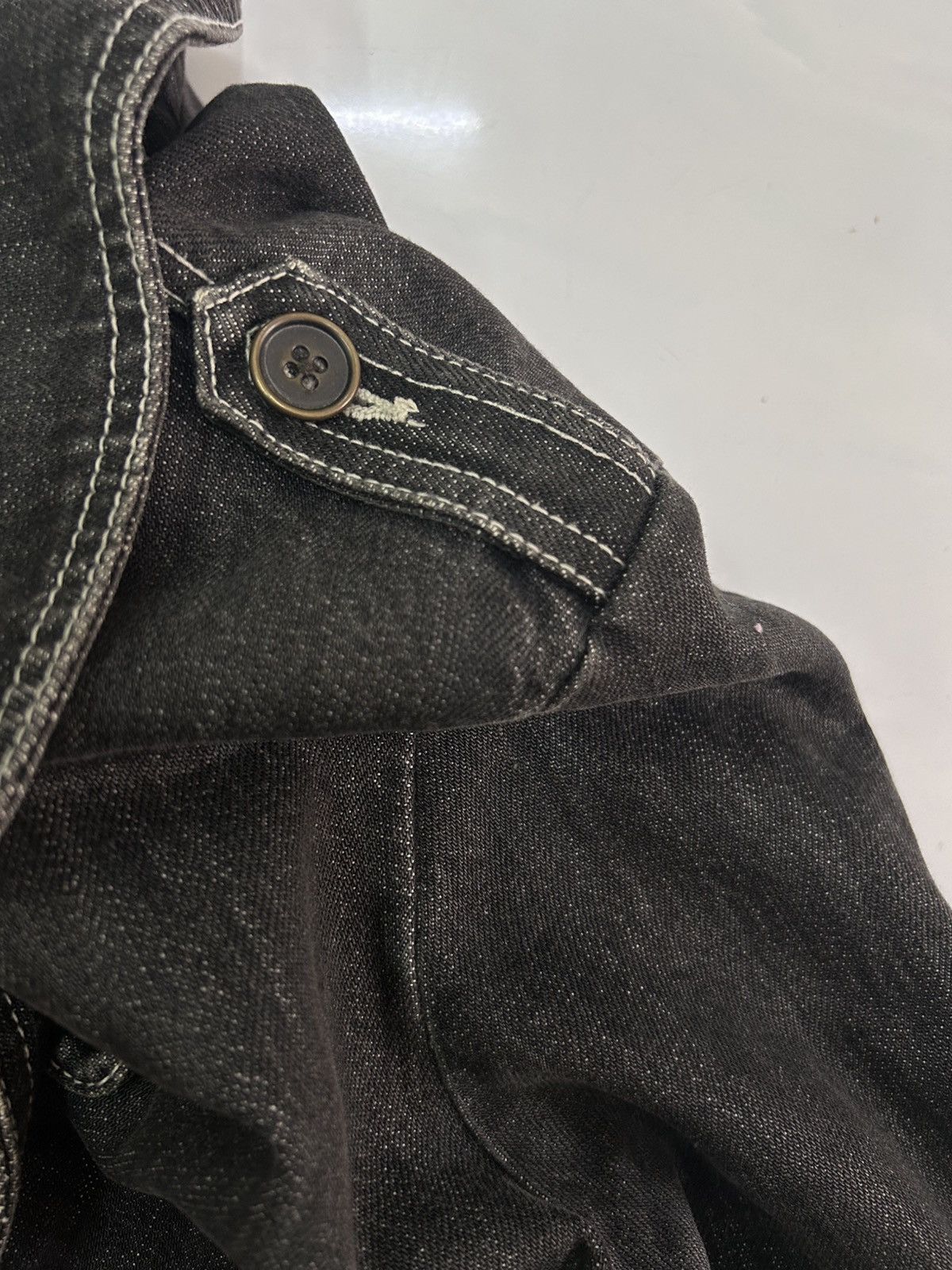 Japanese Brand × Vintage 💥vintage japanese denim jacket punk style Size US S / EU 44-46 / 1 - 11 Thumbnail