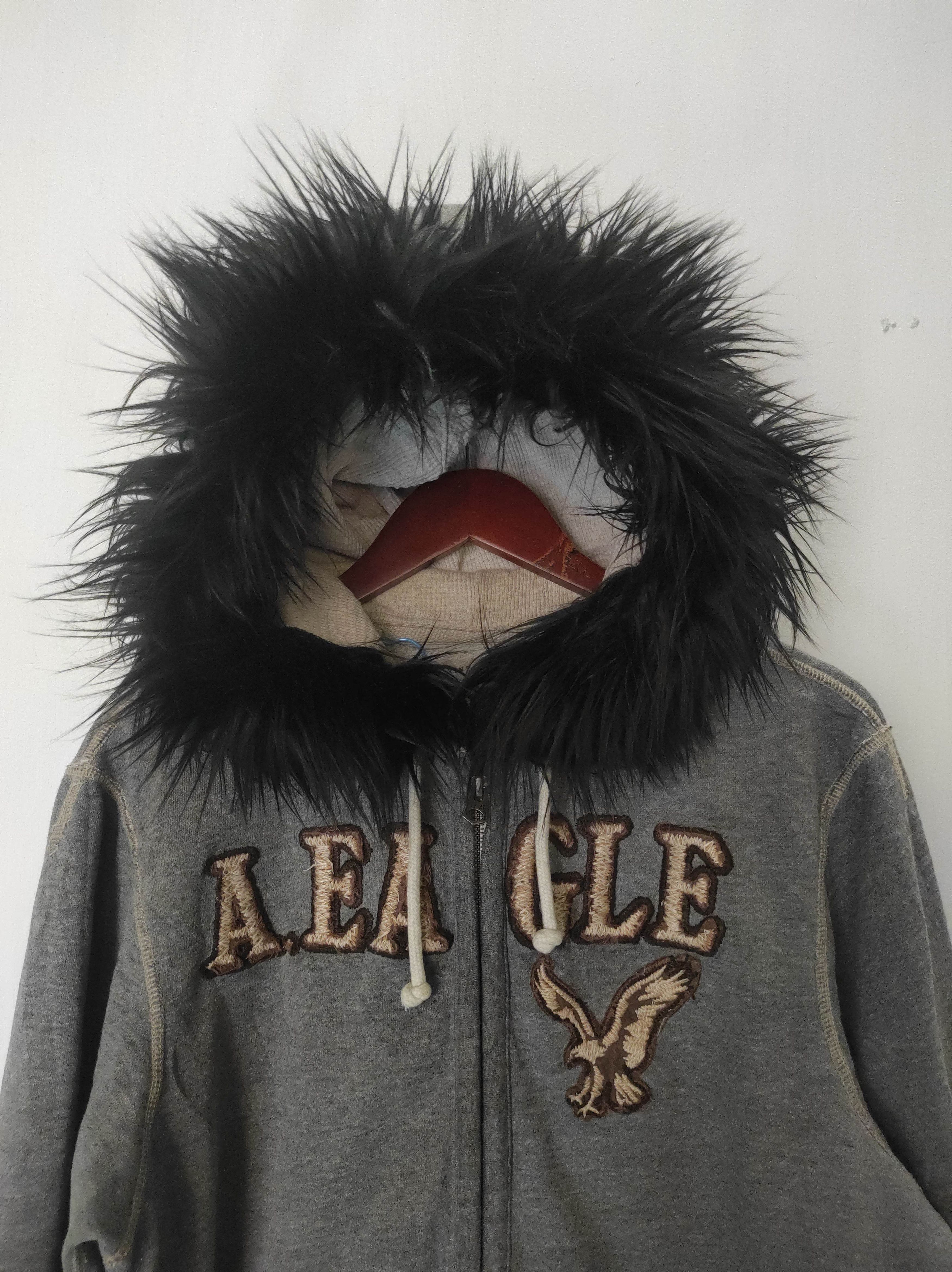 American Eagle Outfitters American Eagle Zip Fur Hoodie IfSixWasNine LGB style Size US M / EU 48-50 / 2 - 3 Thumbnail