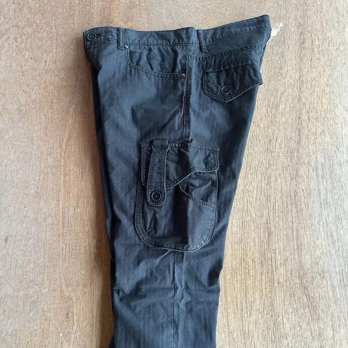 Aitor Throup STEALS! SPINASH JAPAN TROUSERS BONDAGE PUNK RARE CARGO PANTS Size US 33 - 15 Thumbnail