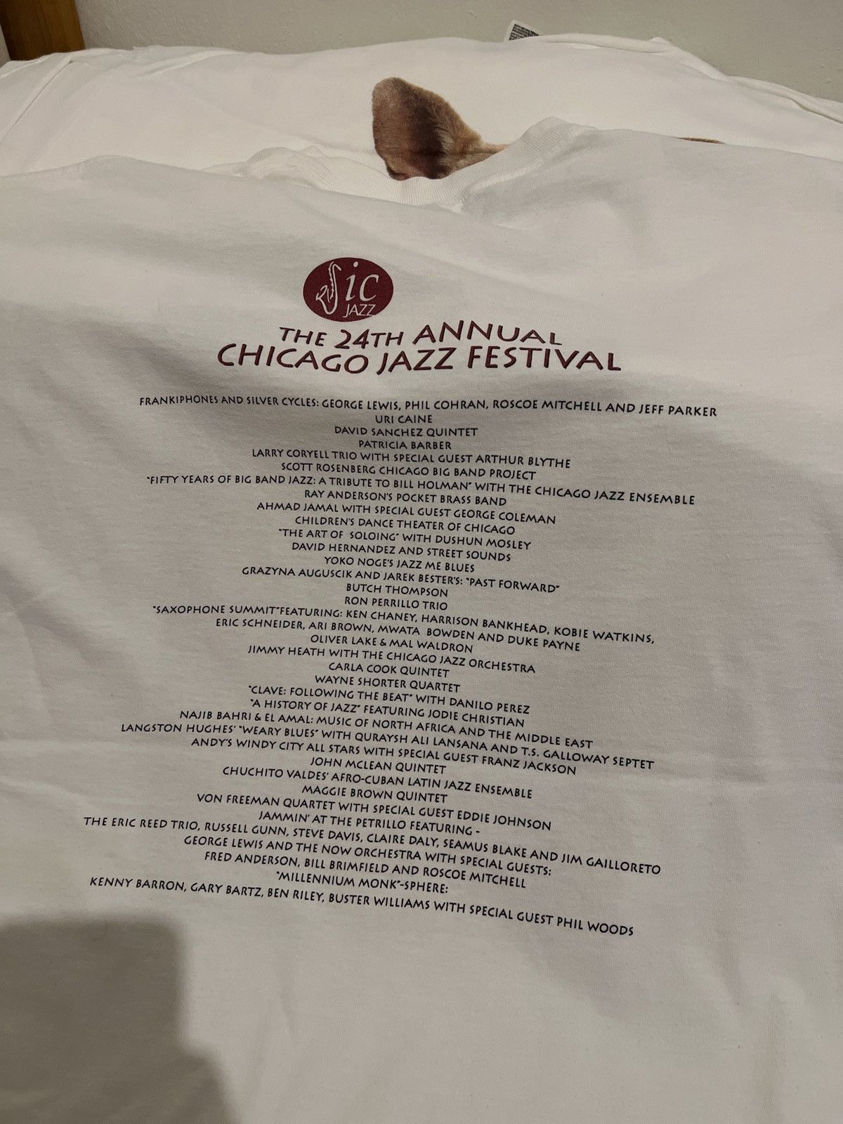 Arts & Science 2002 Jazz Chicago Festival Paint Institute Promo Band Tee Size US XXL / EU 58 / 5 - 2 Thumbnail