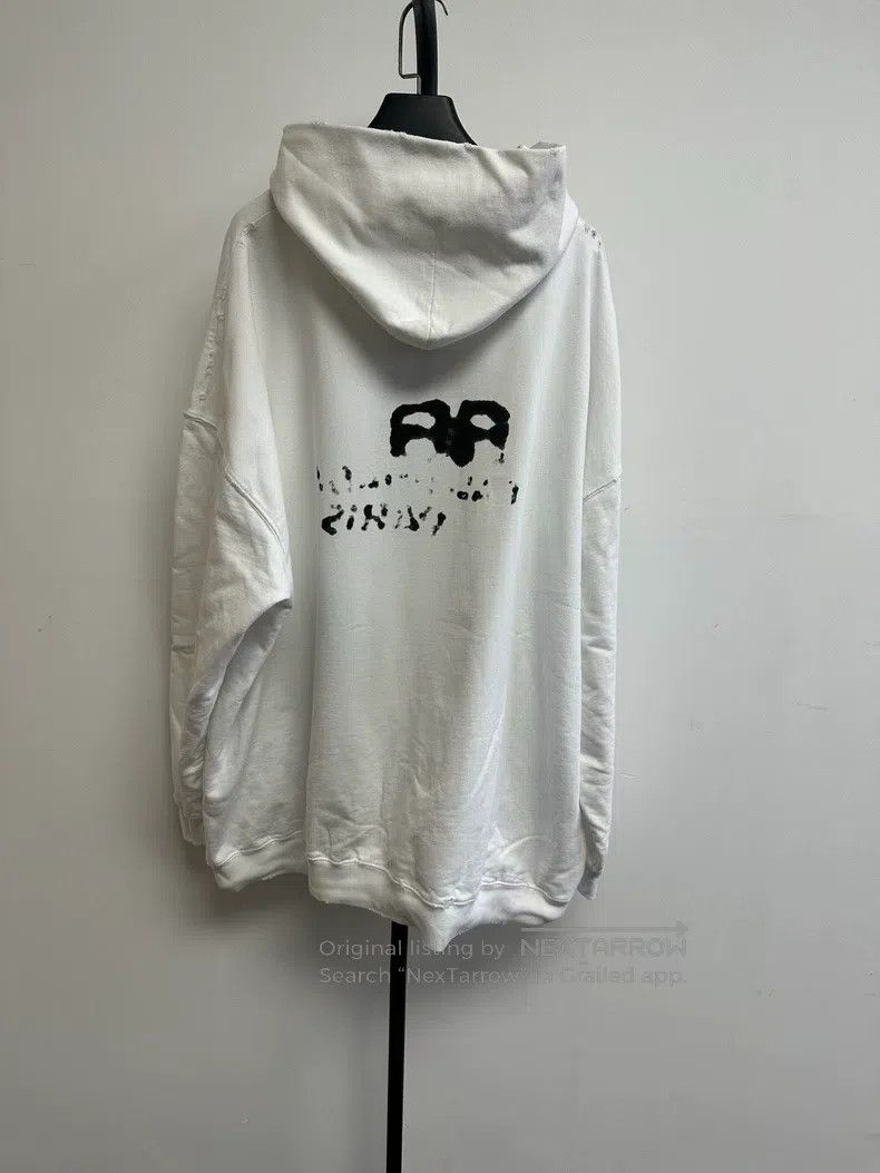 Balenciaga Balenciaga Letter Printed Pullover Long Sleeve Sweatshirt Size US M / EU 48-50 / 2 - 2 Thumbnail