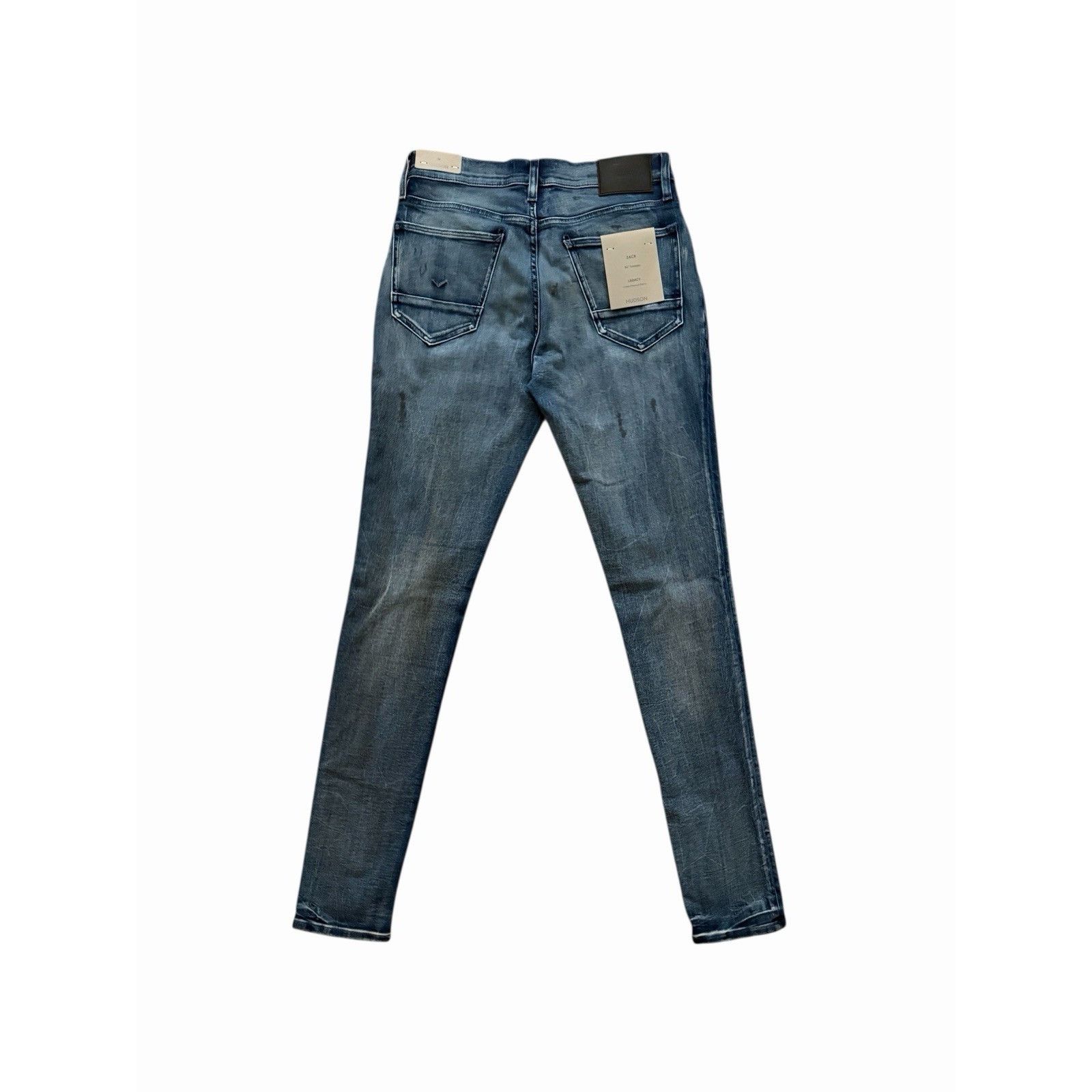 Hudson Hudson Zack Skinny Jeans Mens Denim Blue Size 30/34 Size US 30 / EU 46 - 4 Thumbnail