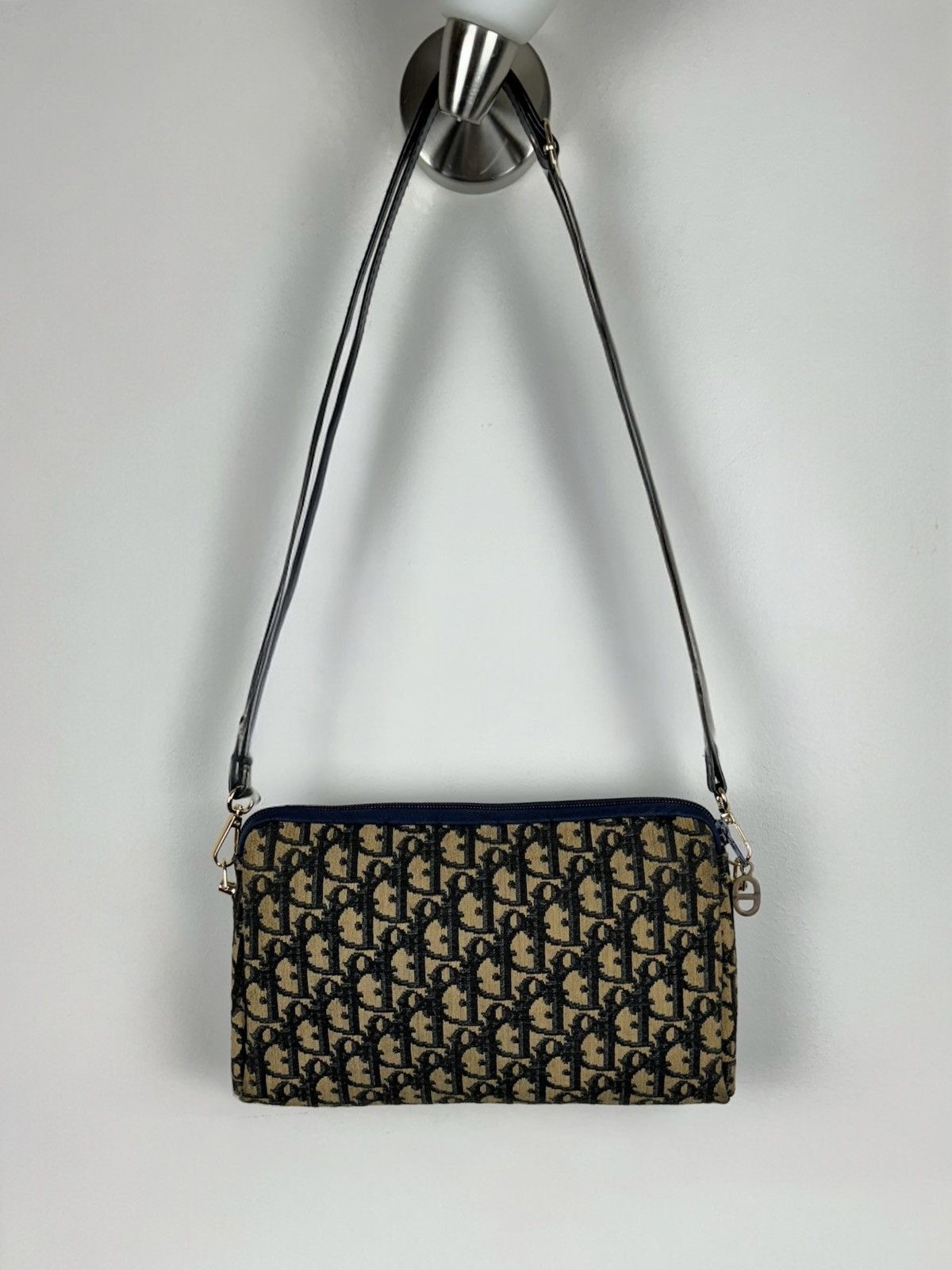 Christian Dior Monsieur x Dior Leather Shoulder Bag Christian Dior 90's Original Luxury in Gold, Women's