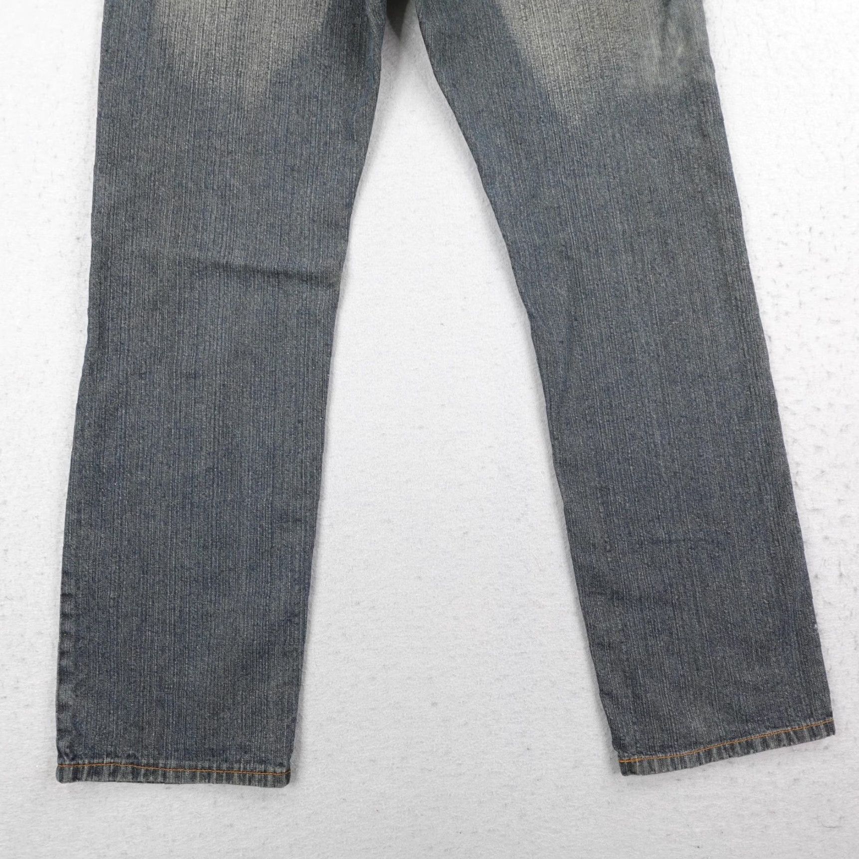 Express VINTAGE Brooklyn Xpress Jeans Mens 38x34 Blue Denim Faded Y2K Pants Size US 38 / EU 54 - 7 Thumbnail