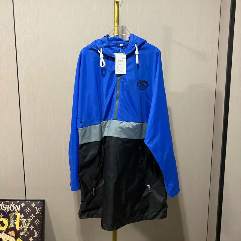 Burberry Burberry Blue Nylon Women's Jacket Size ONE SIZE - 1 Thumbnail