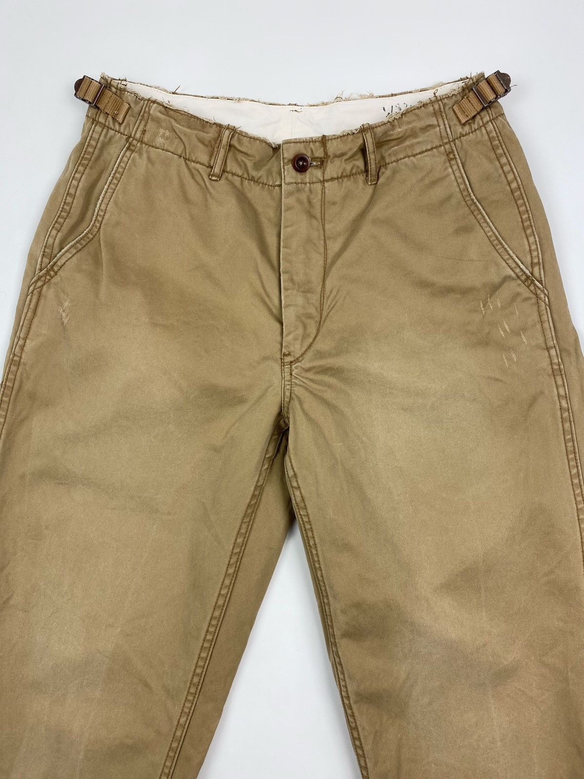 Polo Ralph Lauren 2000’s Vintage Distressed Polo Ralph Lauren Officer Chino Size US 32 / EU 48 - 4 Thumbnail