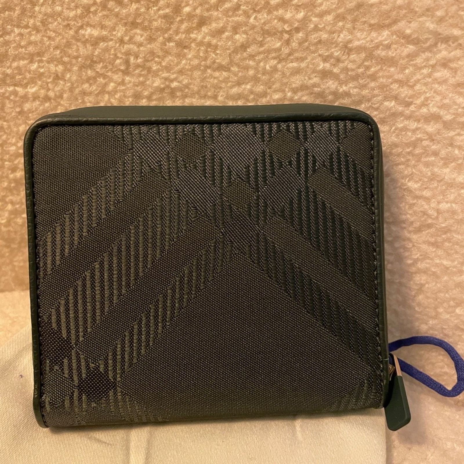 Burberry Burberry Black Checkered Wallet Size ONE SIZE - 6 Thumbnail