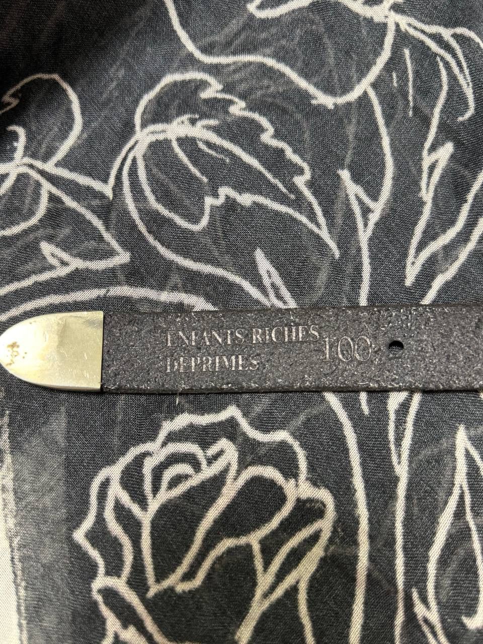 Enfants Riches Deprimes Goodbye Franky Studded Leather Belt Size 34 - 5 Thumbnail