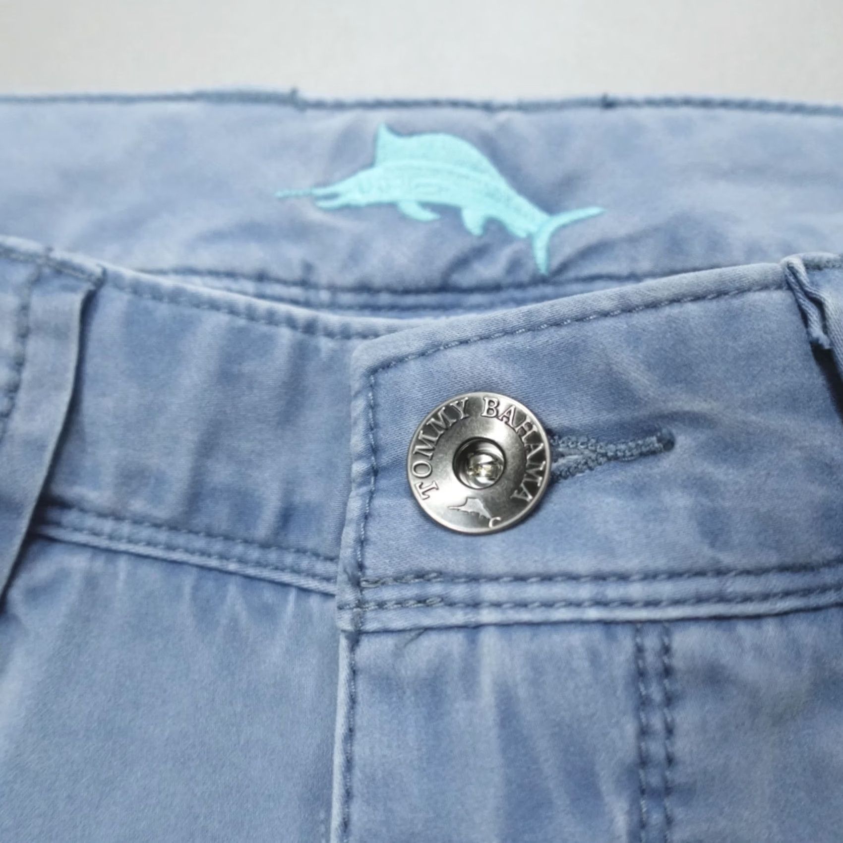 Tommy Bahama Tommy Bahama Boracay 5 Pocket Mens Size 30x32 Port Side Blue Pants - Size US 30 / EU 46 - 3 Thumbnail