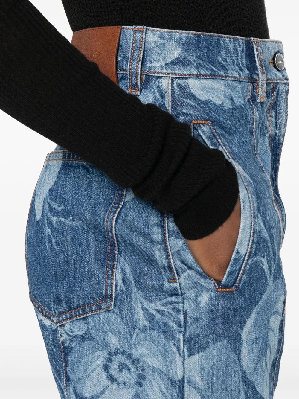 Fendi o1s1wg110526 Jeans in Blue Size 30" / US 8 / IT 44 - 5 Thumbnail