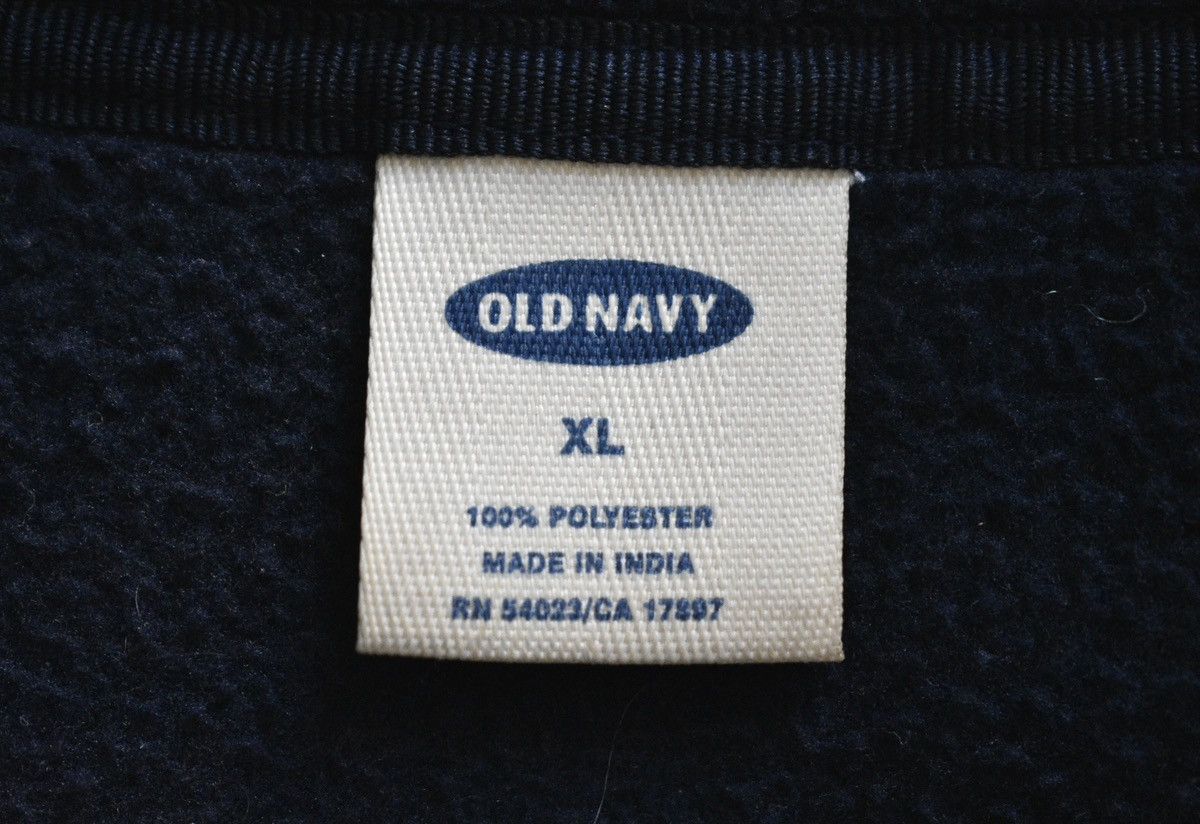 Old Navy × Vintage Vintage Y2K Old Navy Fleece Halfzip Pullover (XL) Size US XL / EU 56 / 4 - 7 Thumbnail