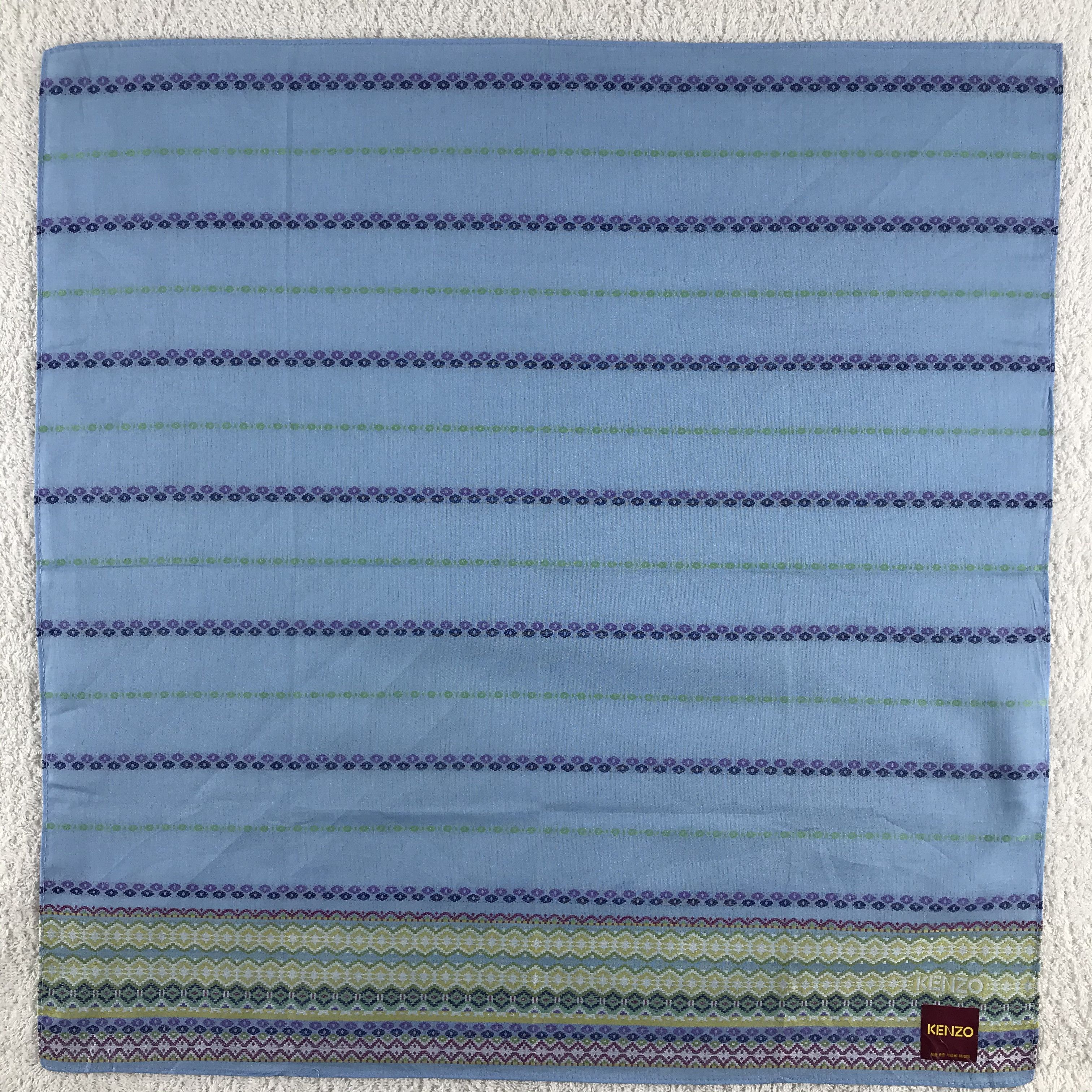 Kenzo × Vintage Kenzo Bandana / Handkerchief / Neckerchief - S117 Size ONE SIZE - 1 Thumbnail