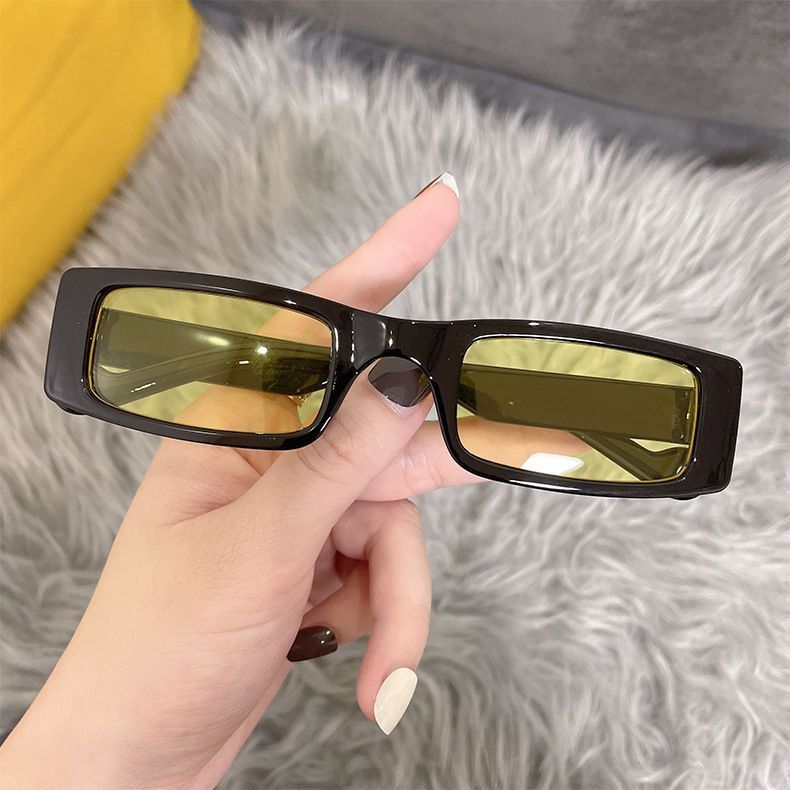 VIBE Vintage Street ins style custom avant-garde sunglasses Size ONE SIZE - 2 Thumbnail