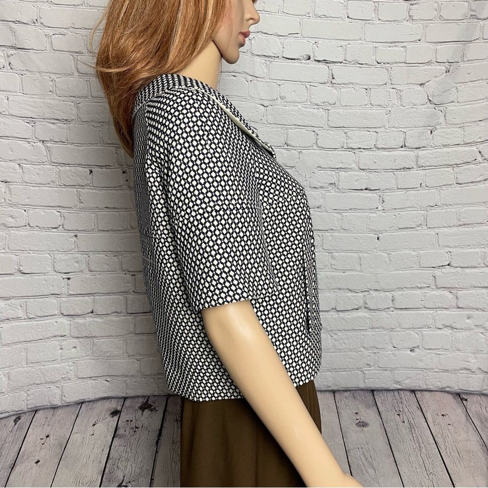 Other New Vintage Silk Wool Short Sleeve Jacket Made In Italy Siz Size S / US 4 / IT 40 - 2 Thumbnail