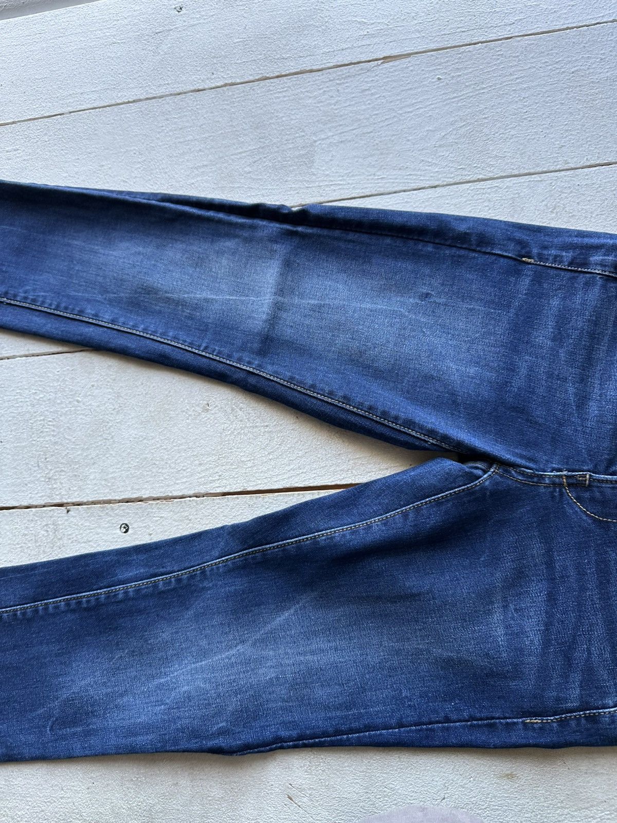 G-Star VNTG🚨G STAR RAW Jeans AVANT GARDE Washed Denim y2k Size 22" - 3 Thumbnail