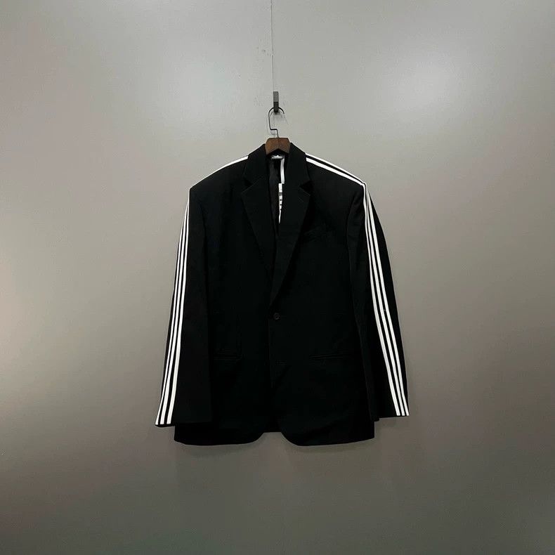 Balenciaga Balenciaga Adidas adidas co-branded side striped suit Size US XXS / EU 40 - 1 Thumbnail