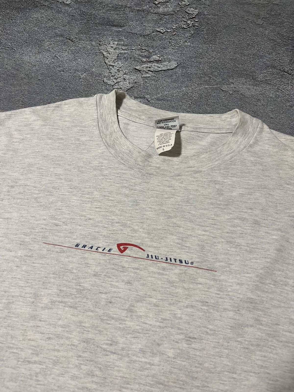 Vintage RARE Vintage 90s Gracie Jiu-Jitsu Shirt Size US L / EU 52-54 / 3 - 4 Thumbnail