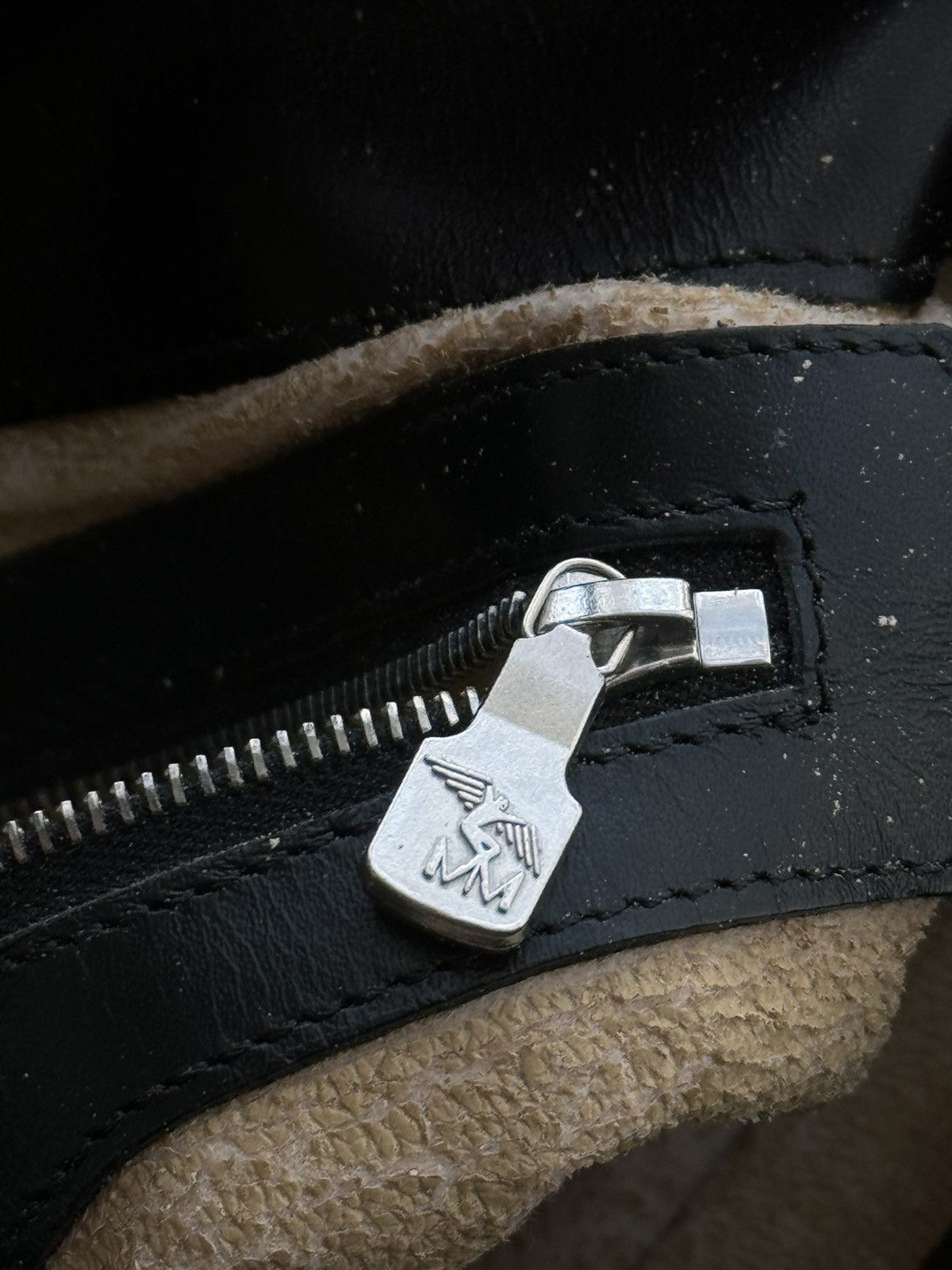 Maison Mollerus × Vintage Vintage Mollerus Swiss Monogram Black Luxury Bag Size ONE SIZE - 10 Thumbnail