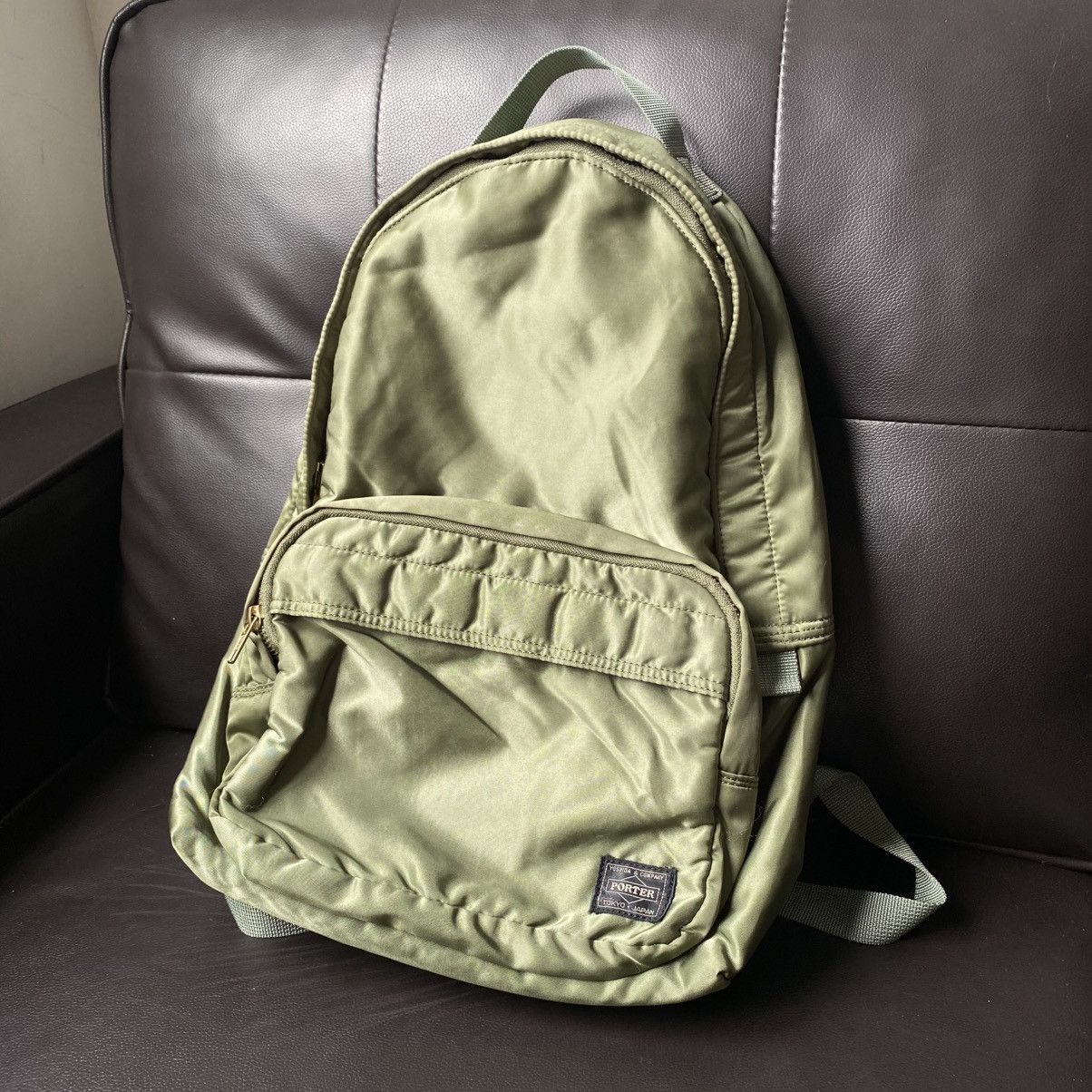 Porter Yoshida Tanker Backpack Daypack Sage Green