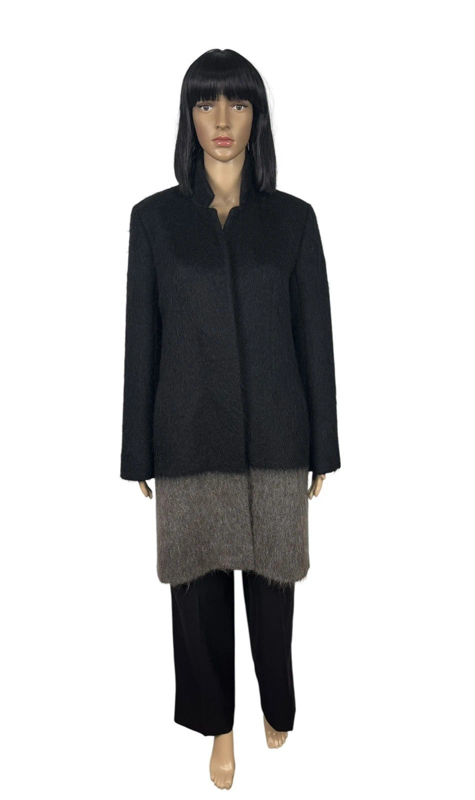 Allsaints Allsaints Wool Alpaca Mohair Coat size UK12 EU40 Size M / US 6-8 / IT 42-44 - 2 Thumbnail