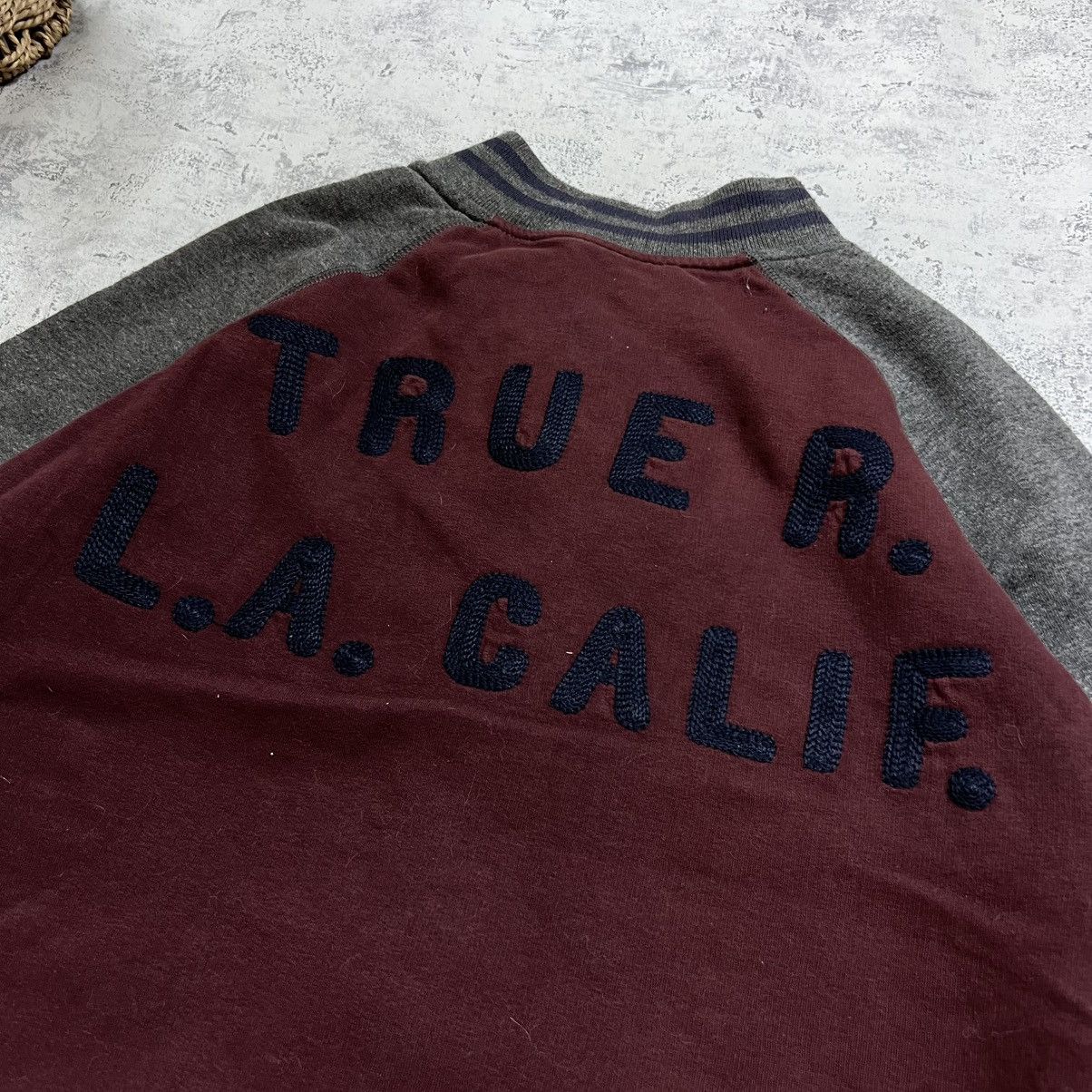 True Religion 00s True Religion California Vintage Y2K Varsity Jacket Size US L / EU 52-54 / 3 - 14 Thumbnail